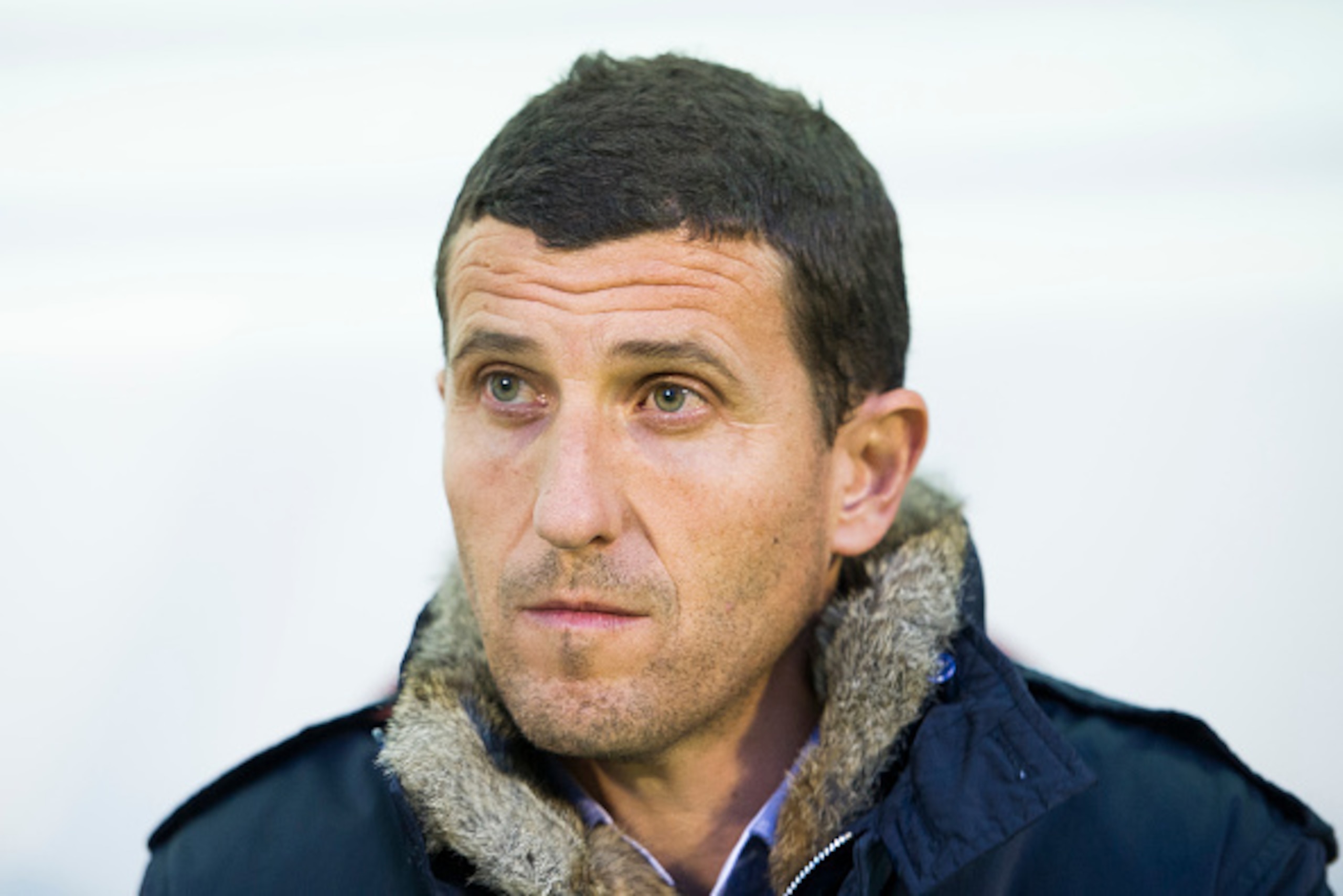 EIBAR, SPAIN - JANUARY 30:  Head coach Javier Gracia of Malaga CF looks on prior to the start the La Liga match between SD Eibar and Malaga CF at Ipurua Municipal Stadium on January 30, 2016 in Eibar, Spain.  (Photo by Juan Manuel Serrano Arce/Getty Image
