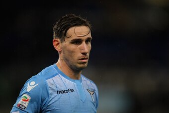 ROME, ITALY - FEBRUARY 29:  Lucas Biglia of SS Lazio looks on during the Serie A match between SS Lazio and US Sassuolo Calcio at Stadio Olimpico on February 29, 2016 in Rome, Italy.  (Photo by Paolo Bruno/Getty Images)