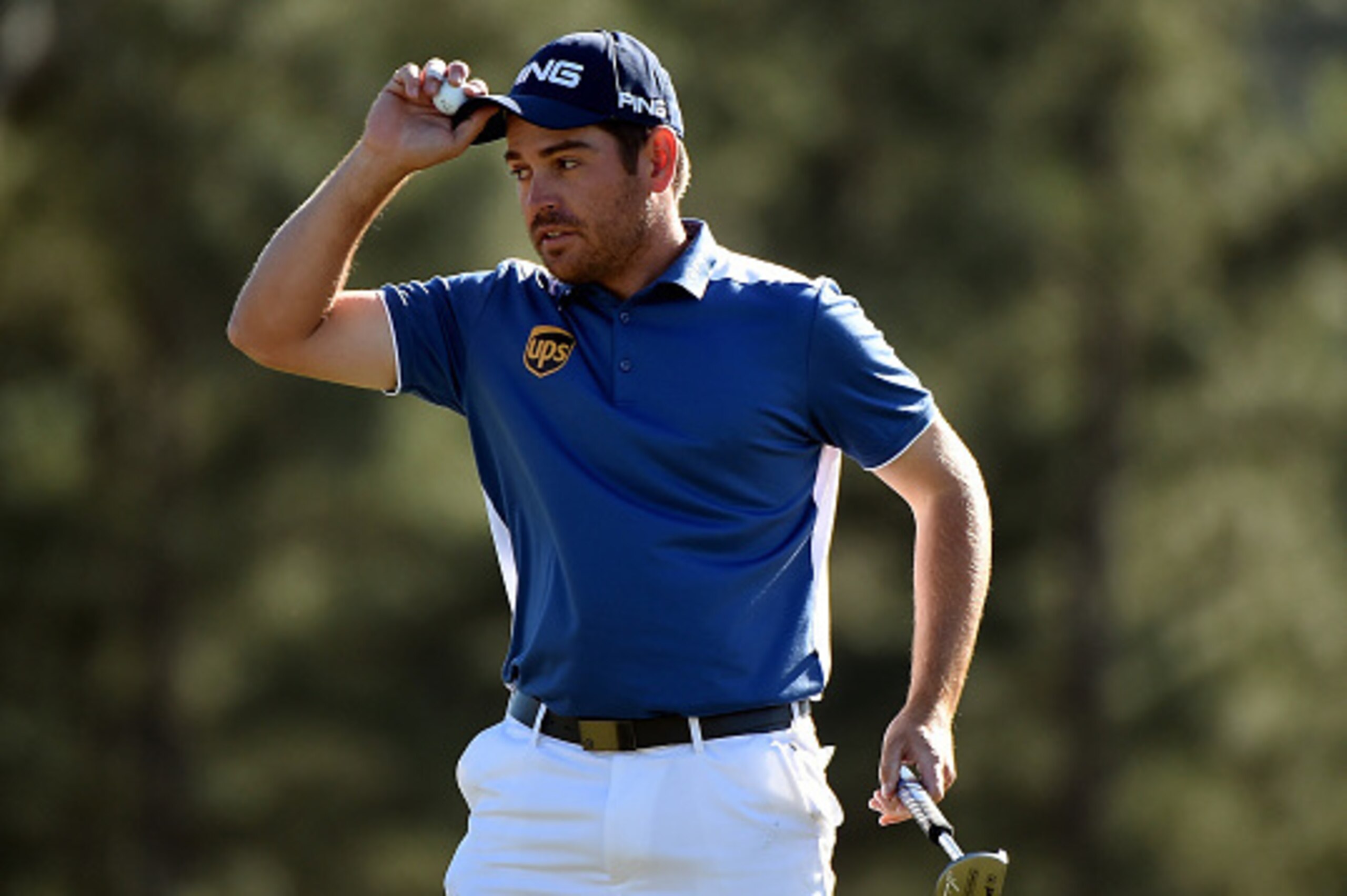 AUGUSTA, GEORGIA - APRIL 10: Louis Oosthuizen of South Africa reacts after finishing on the 18th green during the final round of the 2016 Masters Tournament at Augusta National Golf Club on April 10, 2016 in Augusta, Georgia. (Photo by Harry How/Getty I AUGUSTA, GEORGIA - APRIL 10: Louis Oosthuizen of South Africa reacts after finishing on the 18th green during the final round of the 2016 Masters Tournament at Augusta National Golf Club on April 10, 2016 in Augusta, Georgia. (Photo by Harry How/Getty I
