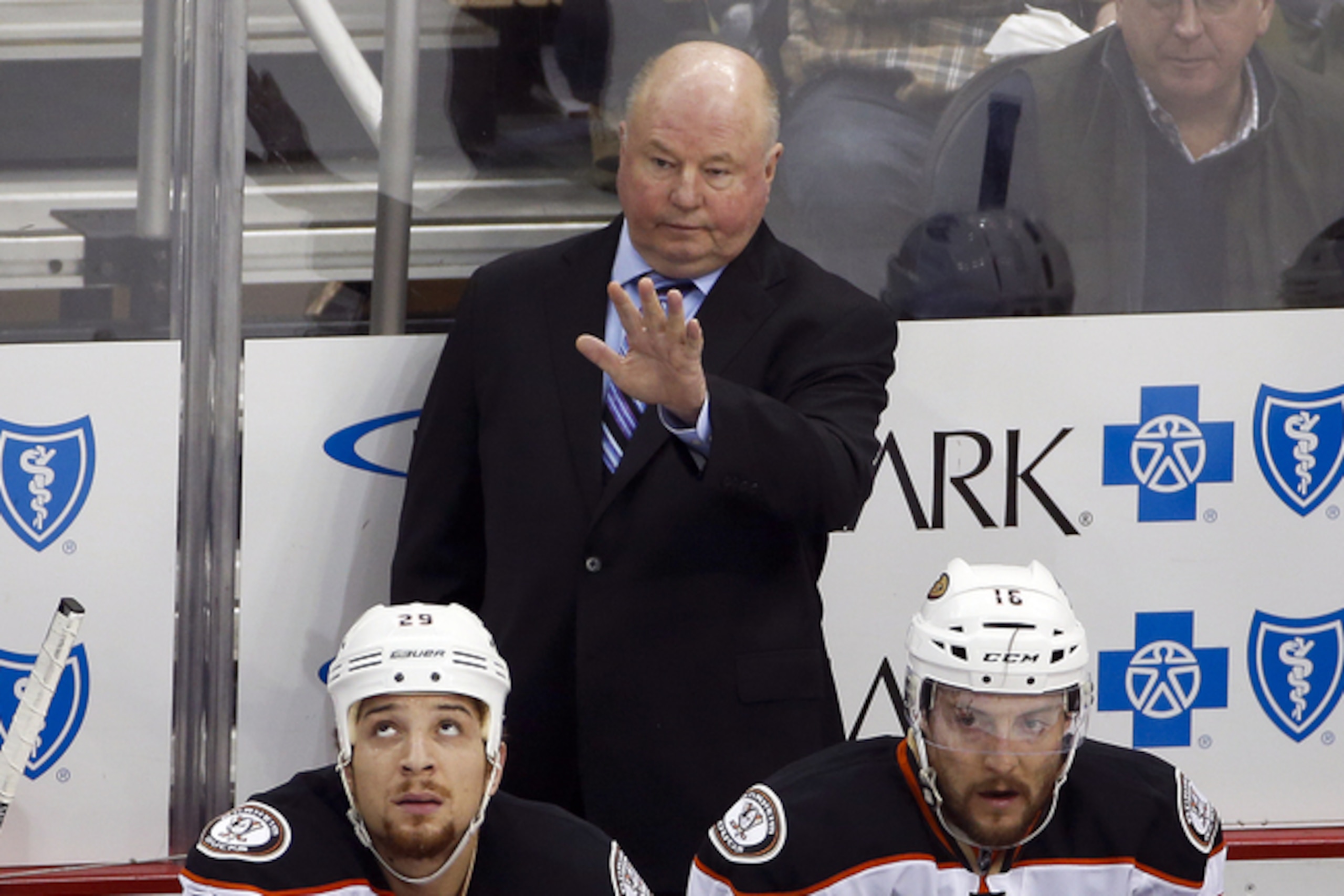 Anaheim head coach Bruce Boudreau has seen his team rally from a 2-0 deficit.