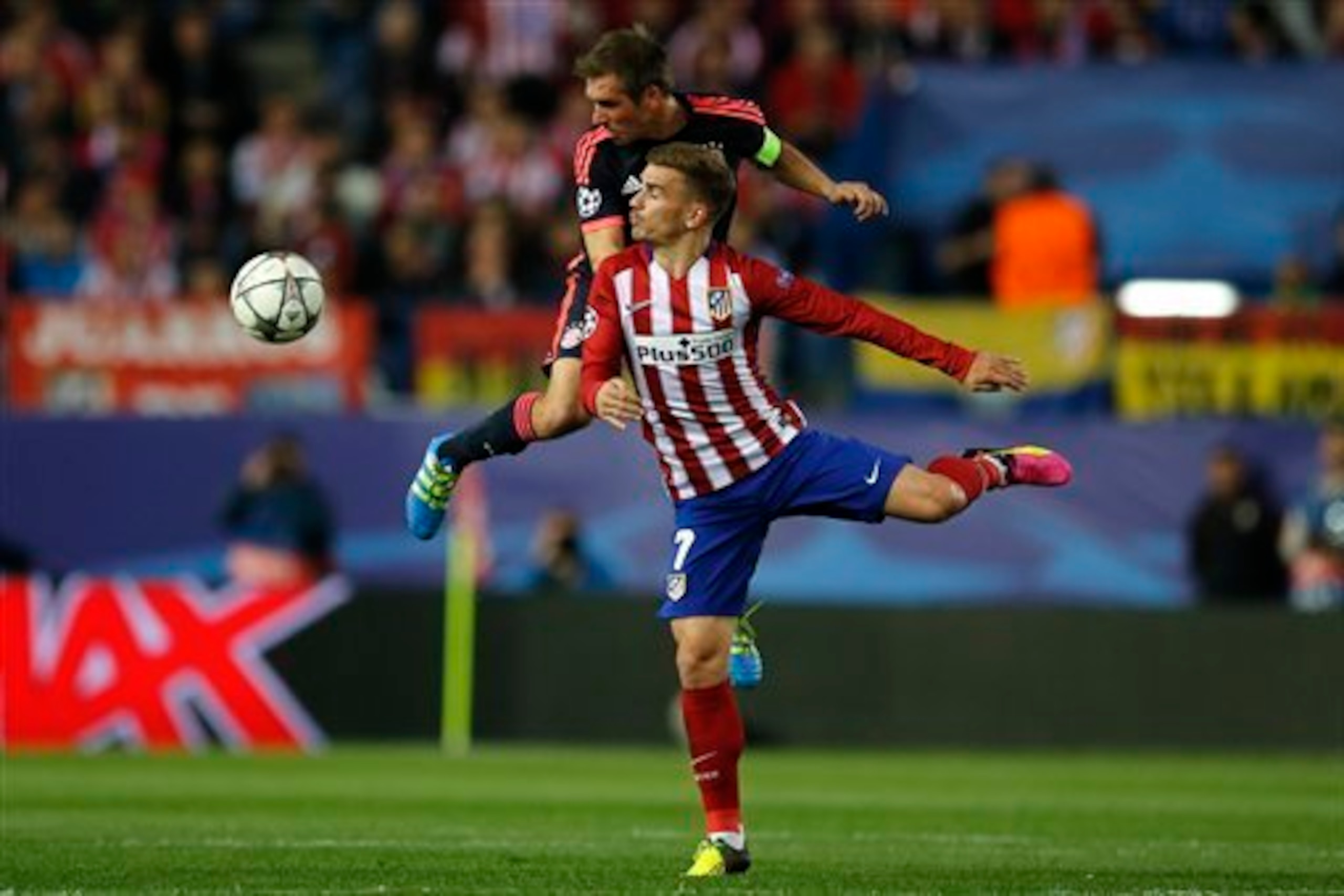 Griezmann was kept under wraps.
