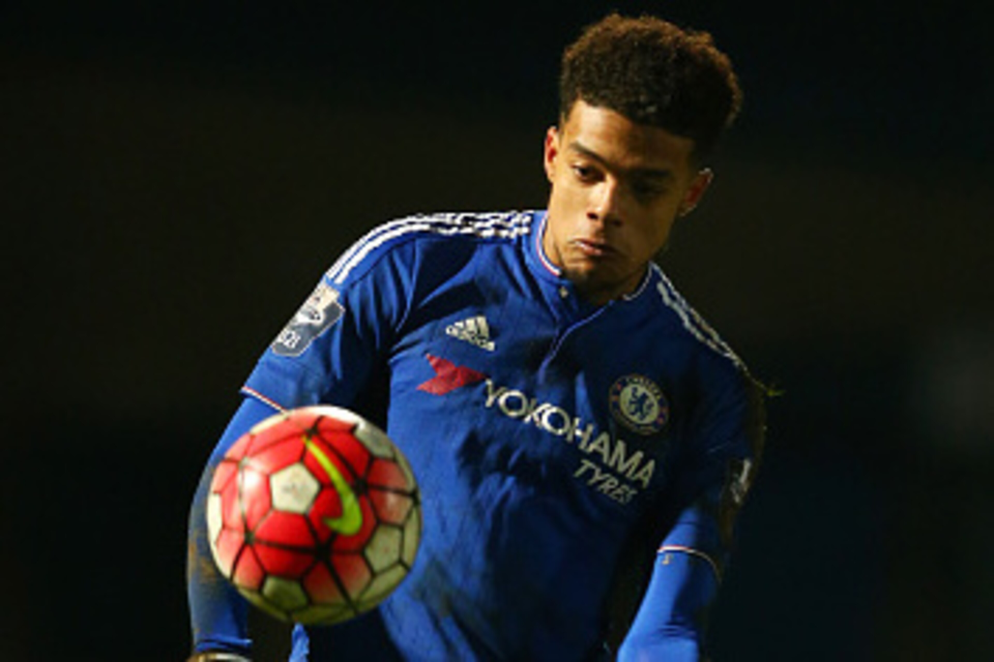 STEVENAGE, ENGLAND - JANUARY 11:  Jake Clarke-Salter of Chelsea in action during the Barclays U21 Premier League match between Tottenham Hotspur U21 and Chelsea U21 at The Lamex Stadium on January 11, 2016 in Stevenage, England.  (Photo by Matthew Lewis/G