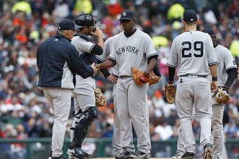 Young Luis Severino began the season as a possible ace but now has a 6.86 ERA that isn't even the worst in the rotation (Michael Pineda, 6.95).
