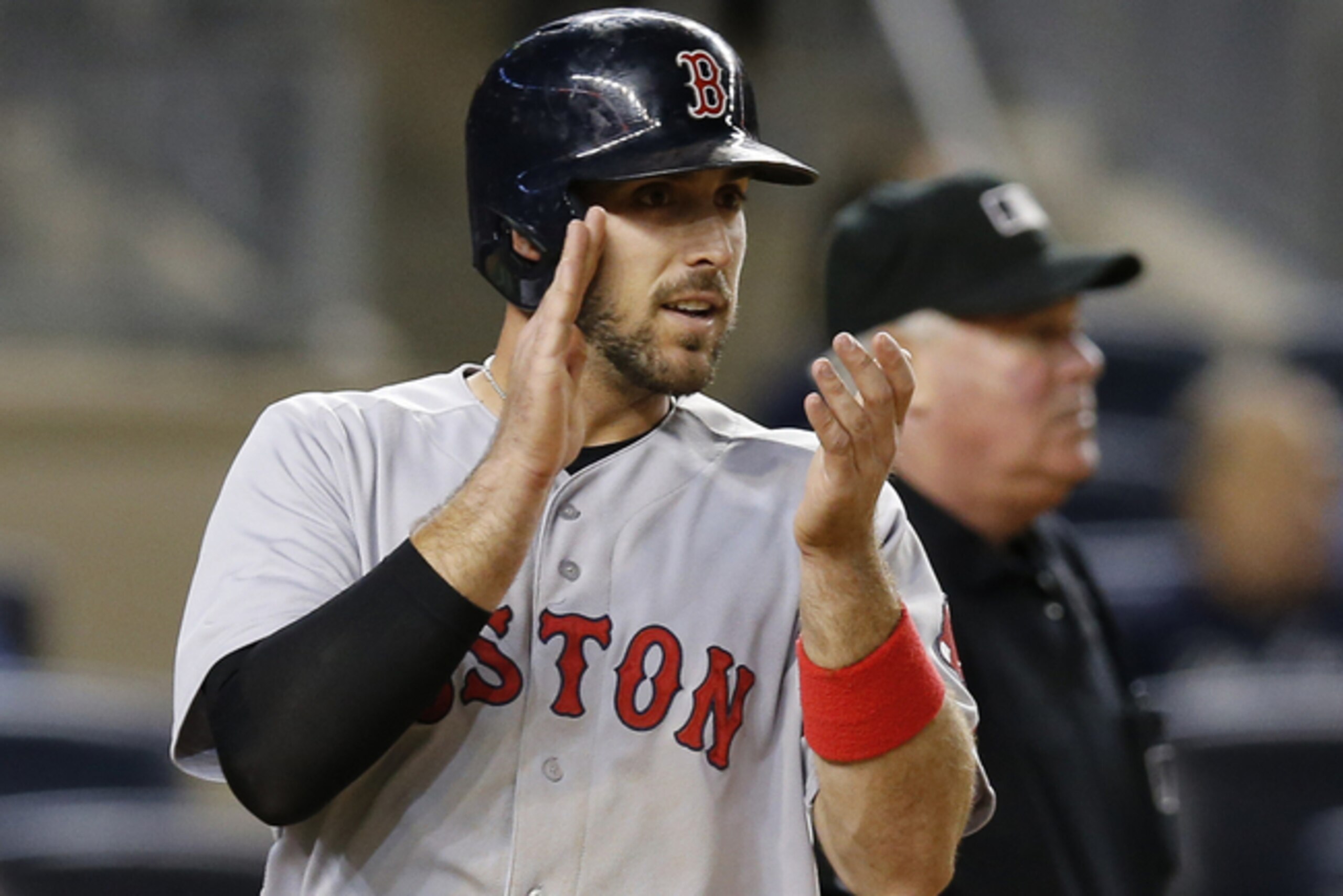 Travis Shaw won the third-base job in spring training and has done nothing to lose it since.