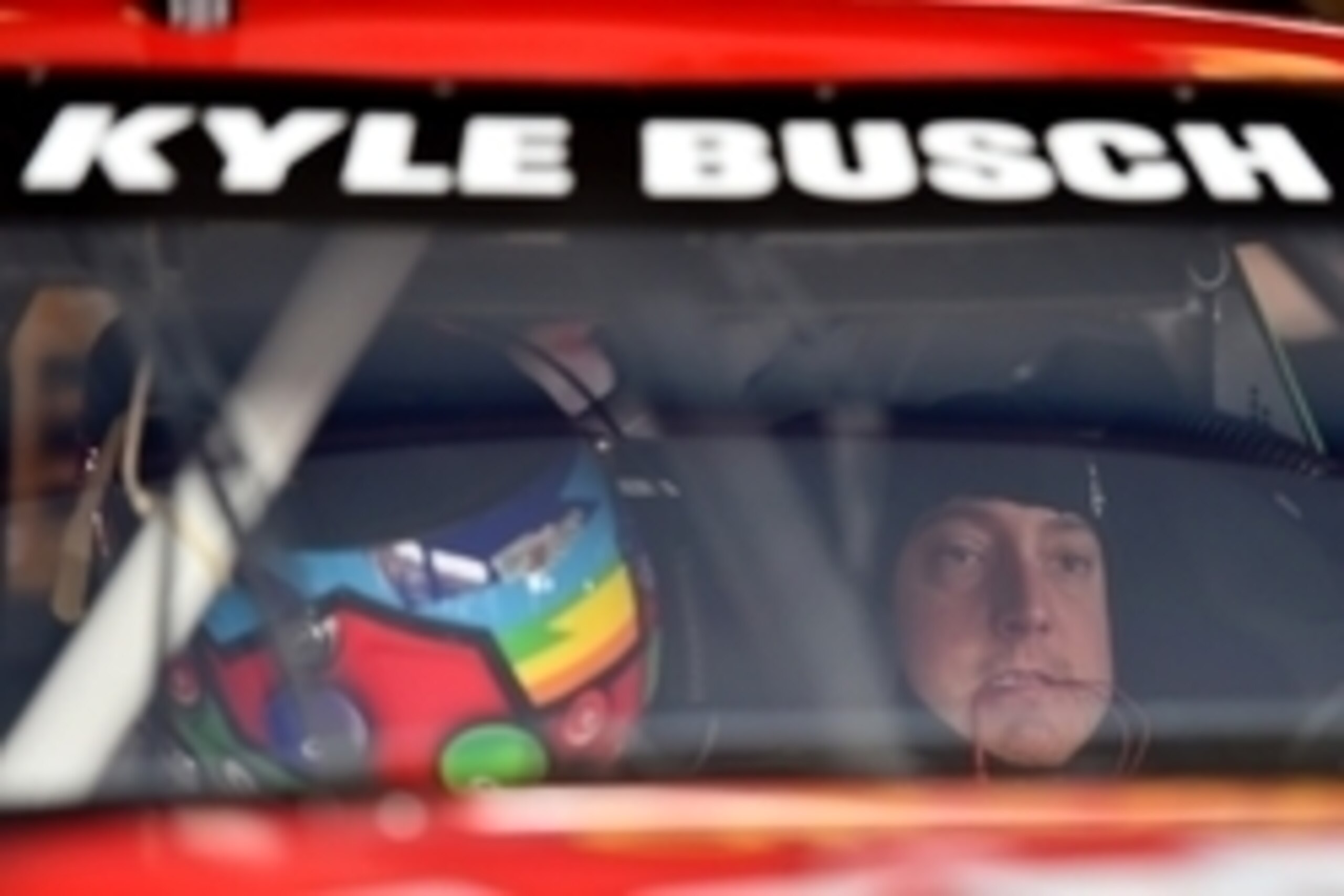Apr 29, 2016; Talladega, AL, USA; NASCAR Sprint Cup Series driver Kyle Busch sits in his car during practice for the GEICO 500 at Talladega Superspeedway. Mandatory Credit: Jasen Vinlove-USA TODAY Sports Apr 29, 2016; Talladega, AL, USA; NASCAR Sprint Cup Series driver Kyle Busch sits in his car during practice for the GEICO 500 at Talladega Superspeedway. Mandatory Credit: Jasen Vinlove-USA TODAY Sports
