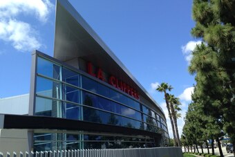 The Clippers' training facility in Playa Vista, California.