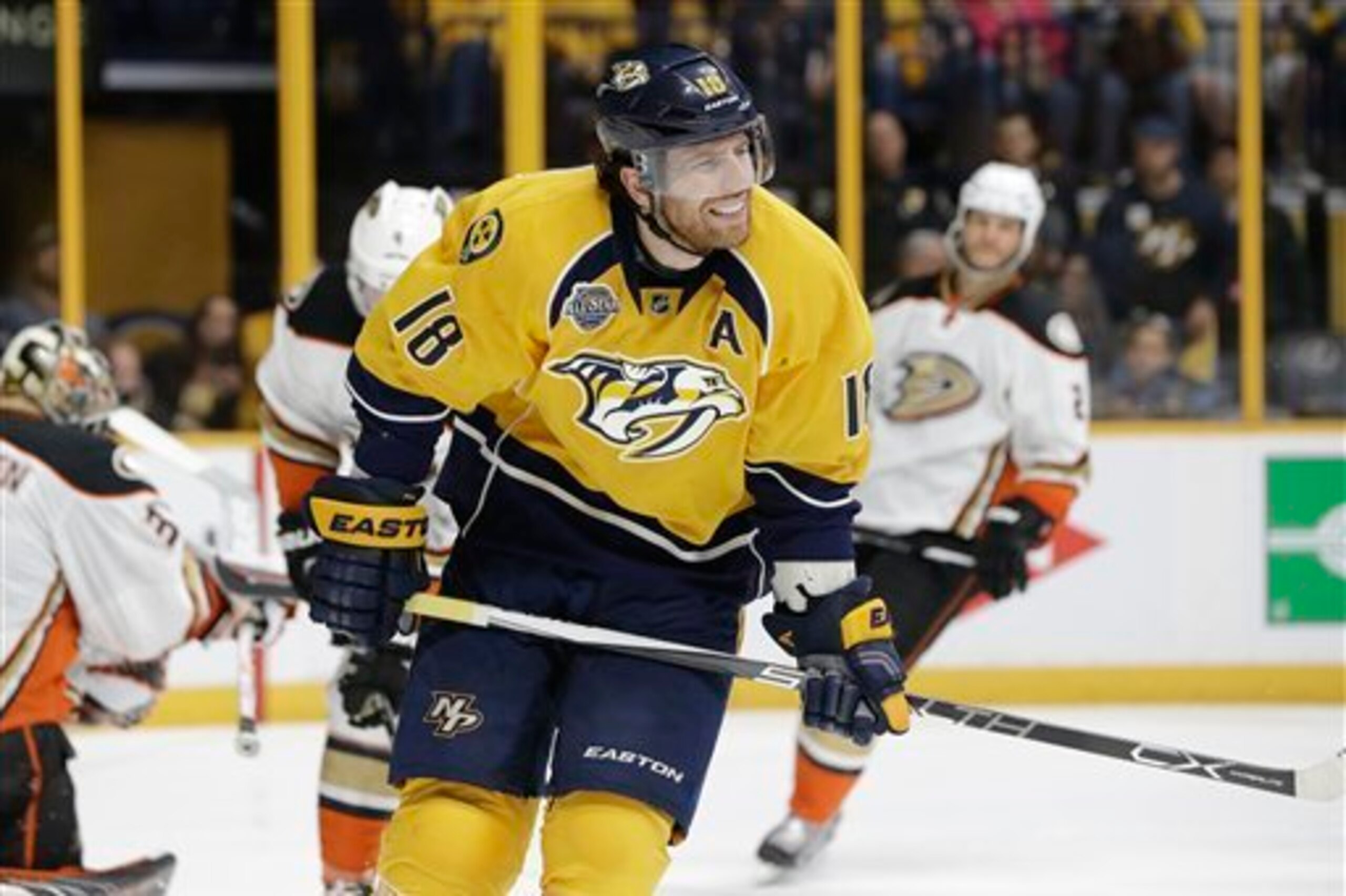 The Predators are hoping for a big effort from James Neal in Game 3 against San Jose.