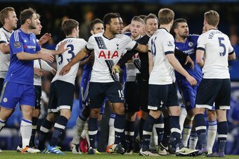 Things got ugly far too often in this ill-tempered London derby.