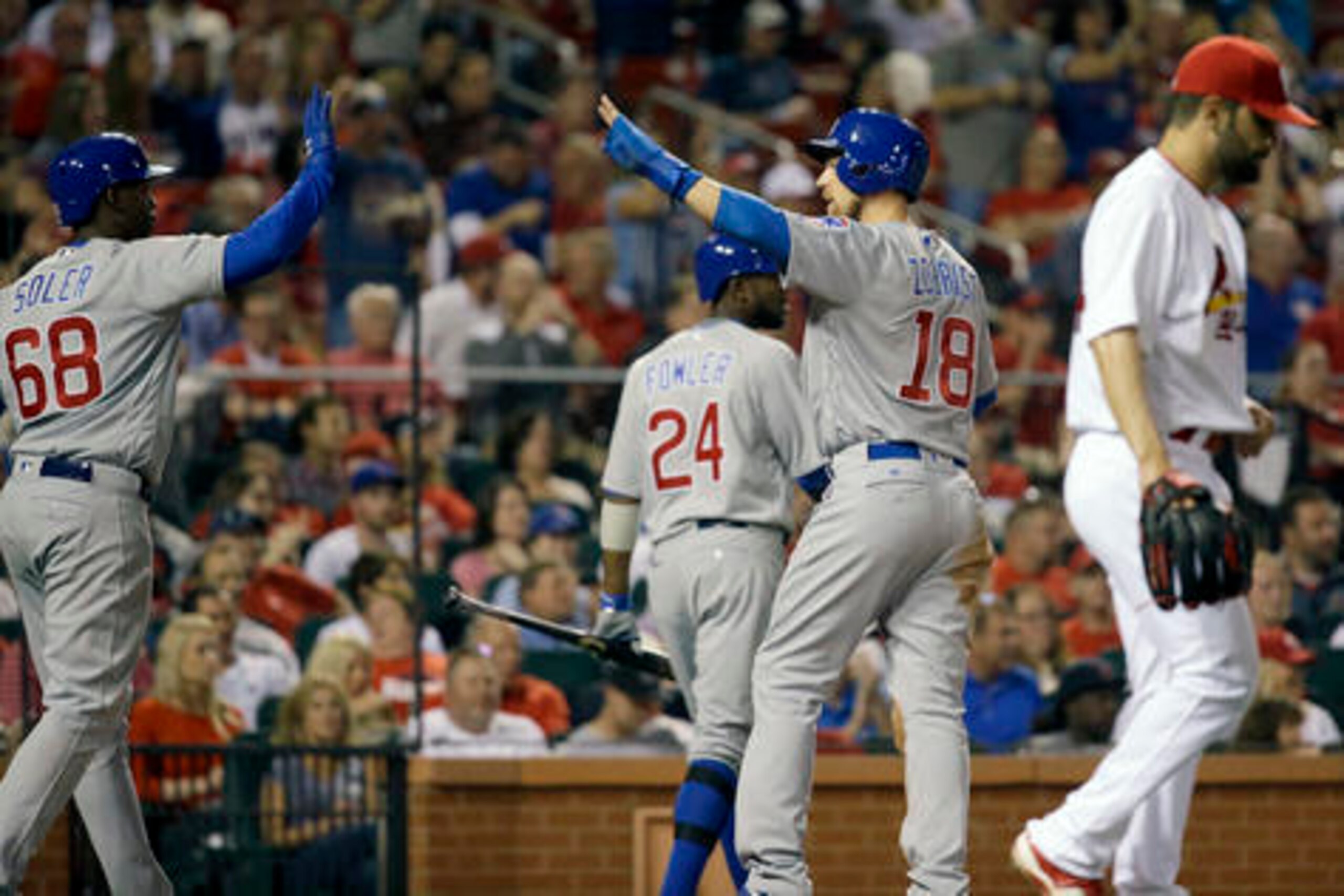 The Cubs own a 4-1 record against the Cardinals and Pirates so far in 2016.