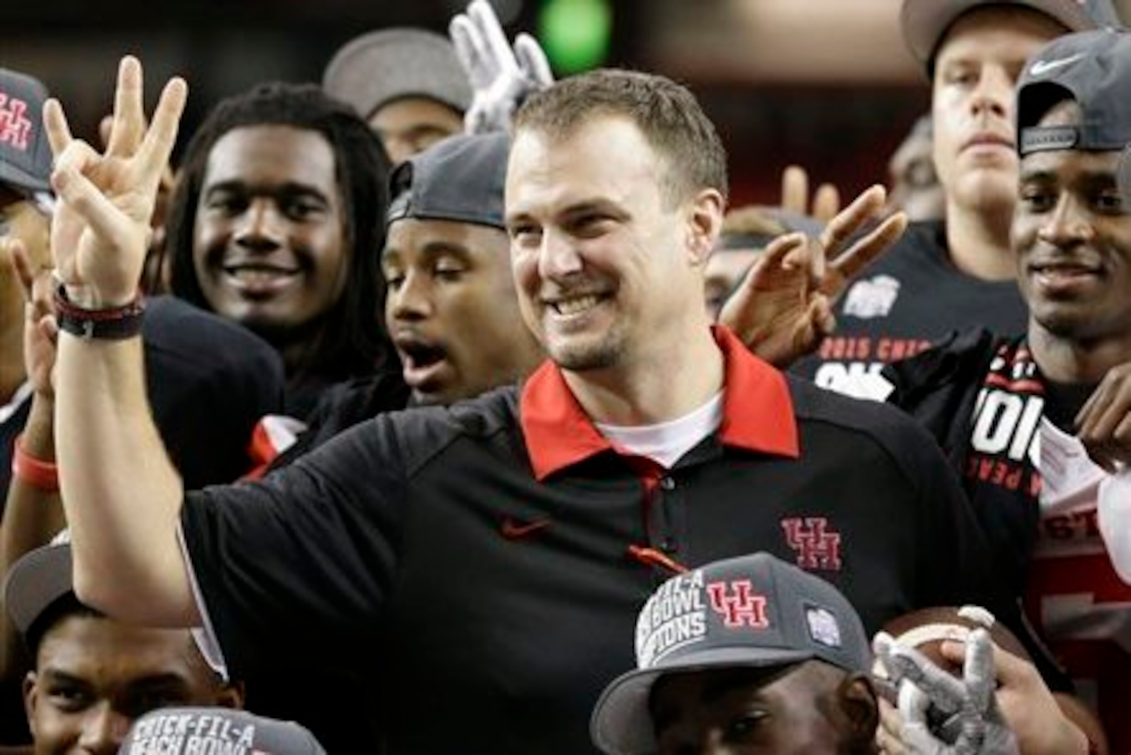 Houston head coach Tom Herman