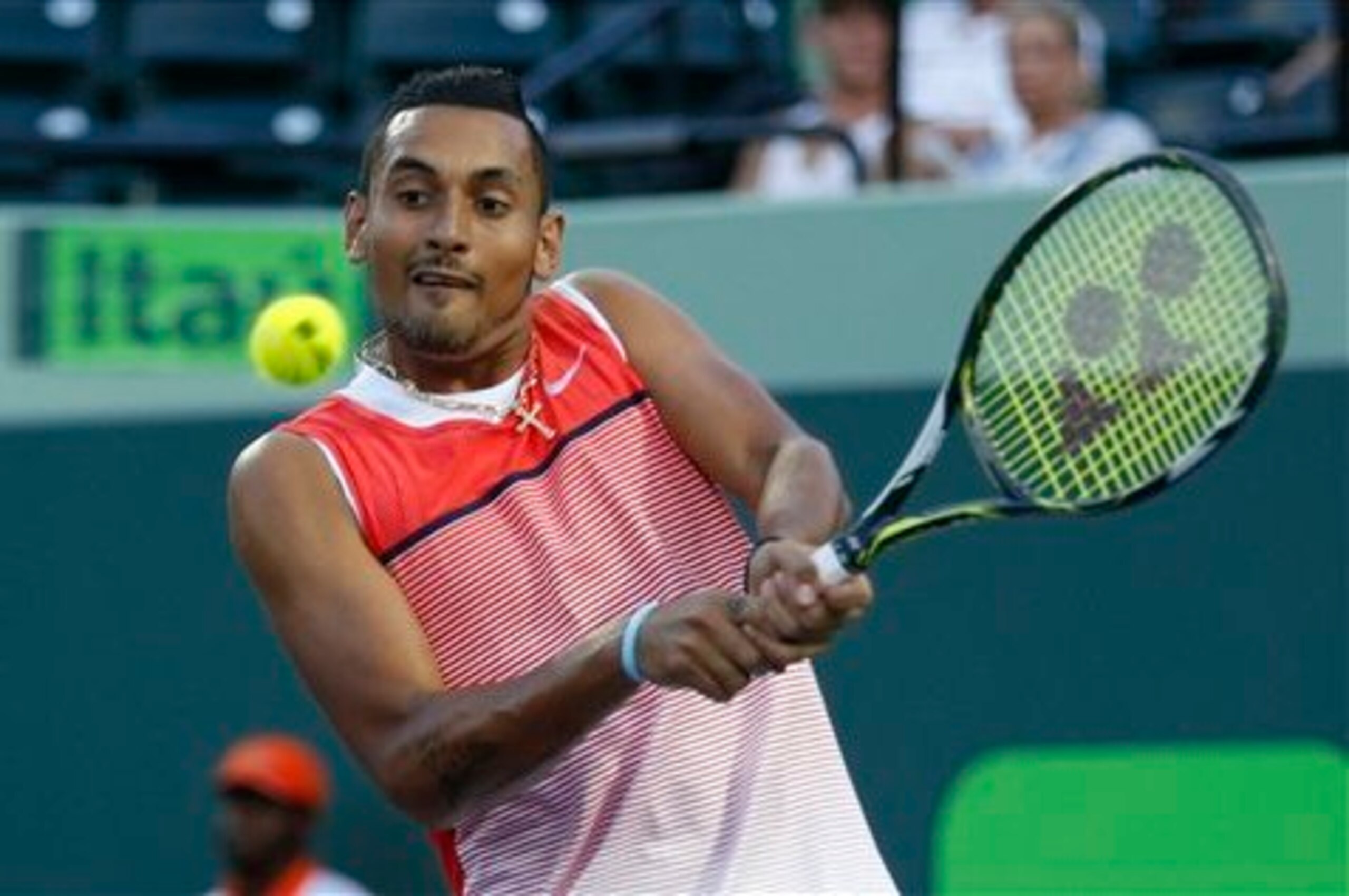 Kyrgios battled to a big win.
