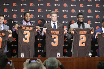 The Browns made five selections in the first three rounds of the 2016 NFL draft.