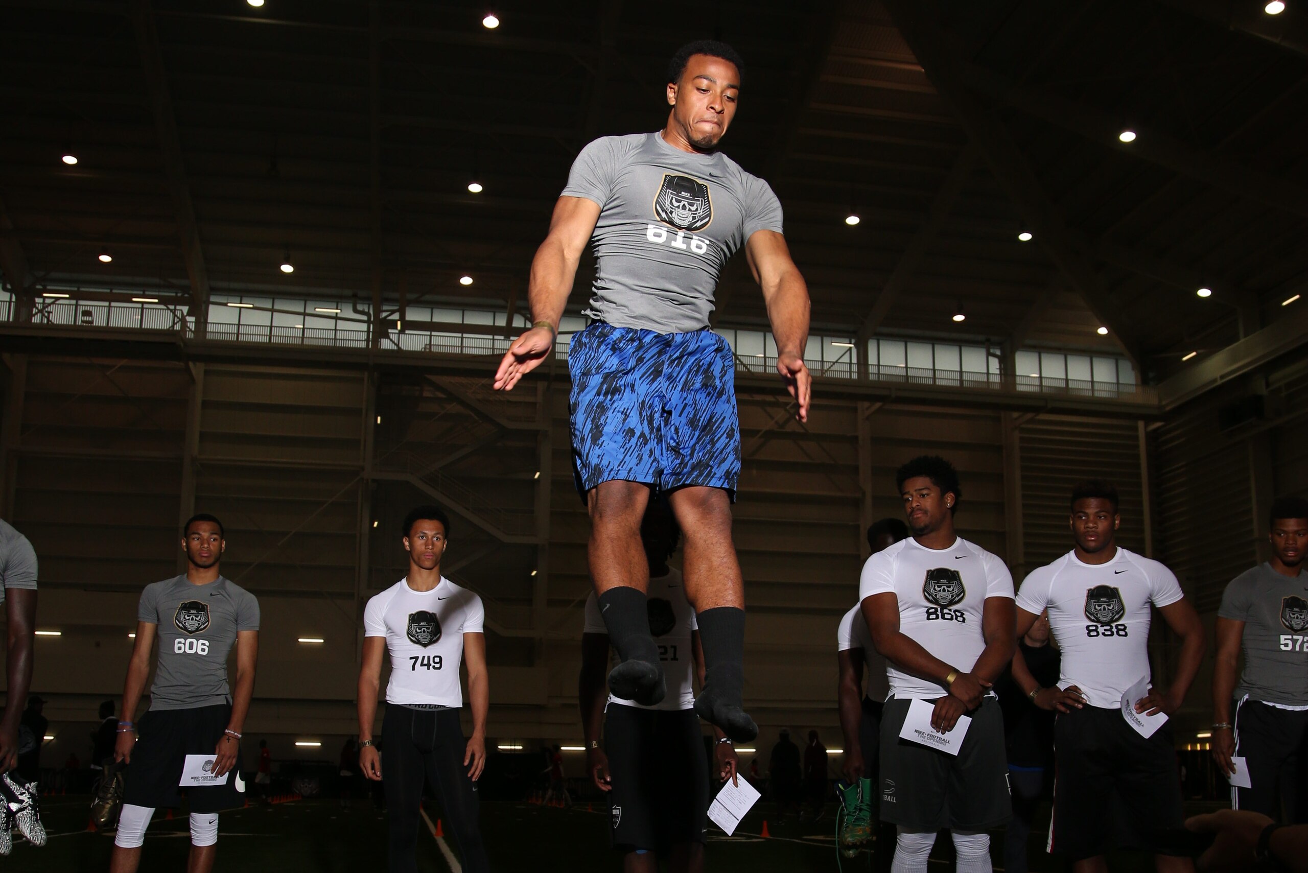 A.J. Dillon shined during testing at The Opening regional.