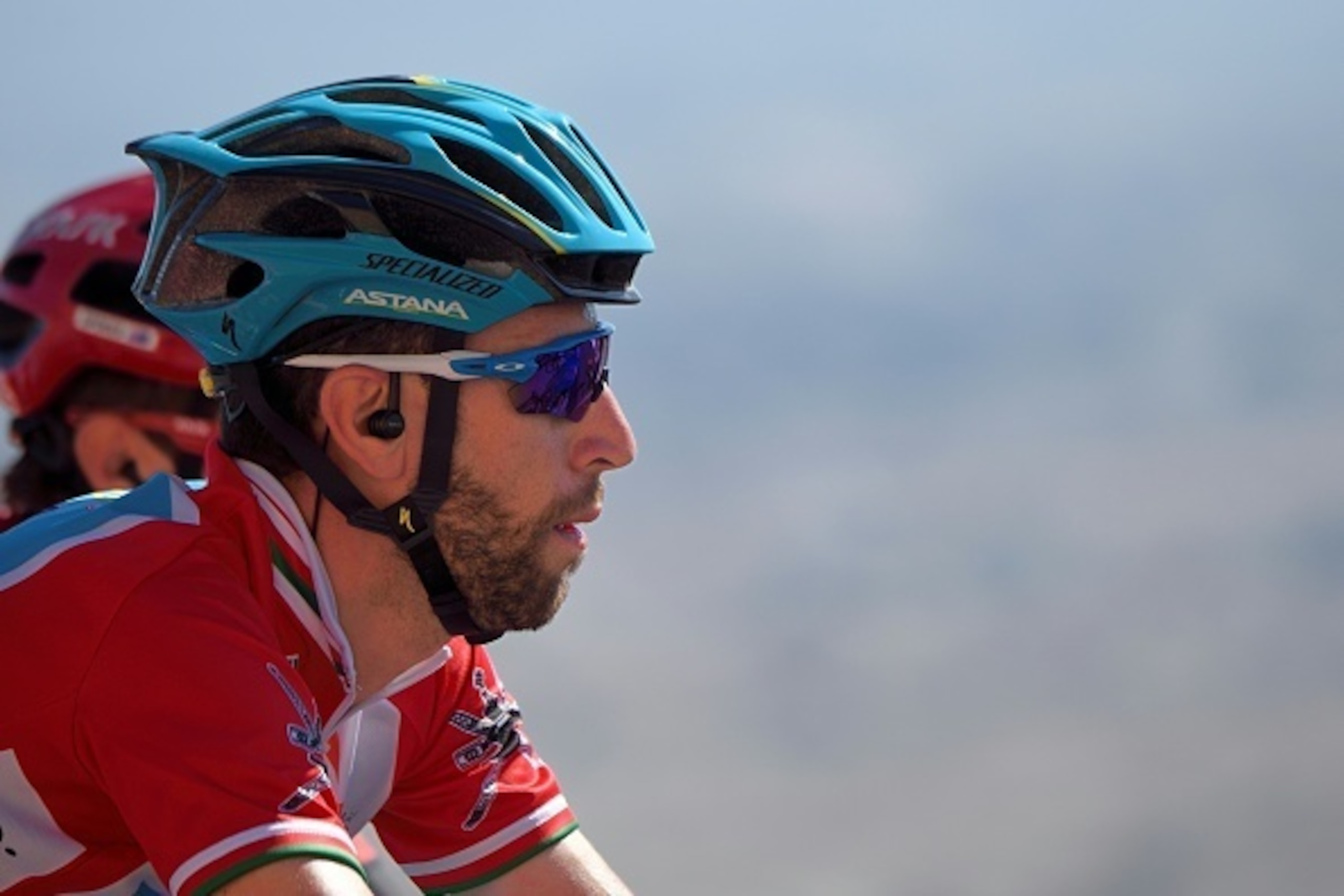 Italian Vincenzo Nibali of Astana Pro Team rides during the fifth stage of the seventh cycling Tour of Oman between Sifah and the Tourism Ministry building, in Muscat, on February 20, 2016. 
Edvald Boasson Hagen of Norway won the fifth and penultimate sta