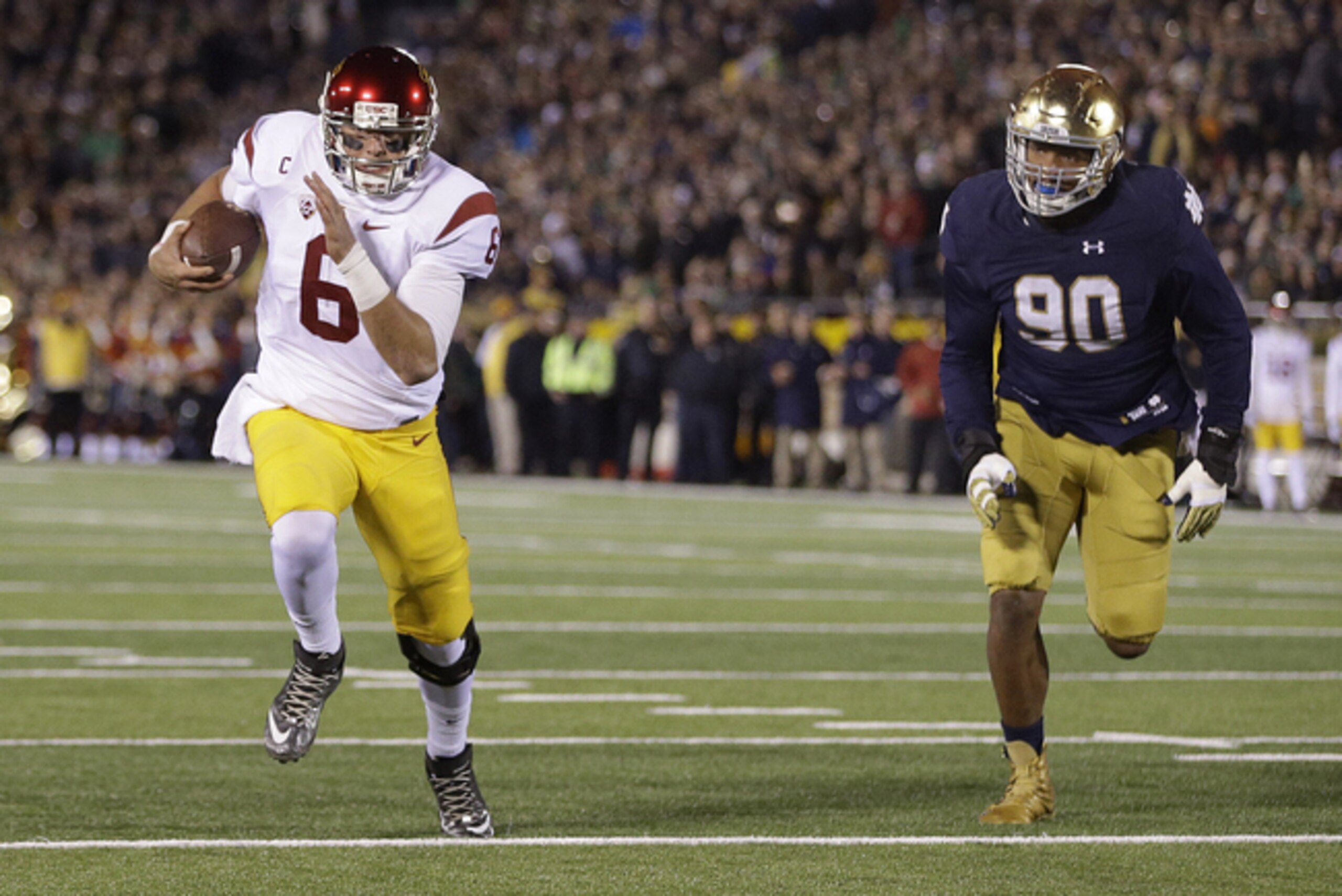 Without vast improvement, Notre Dame's defense could be chasing opponents far too often.