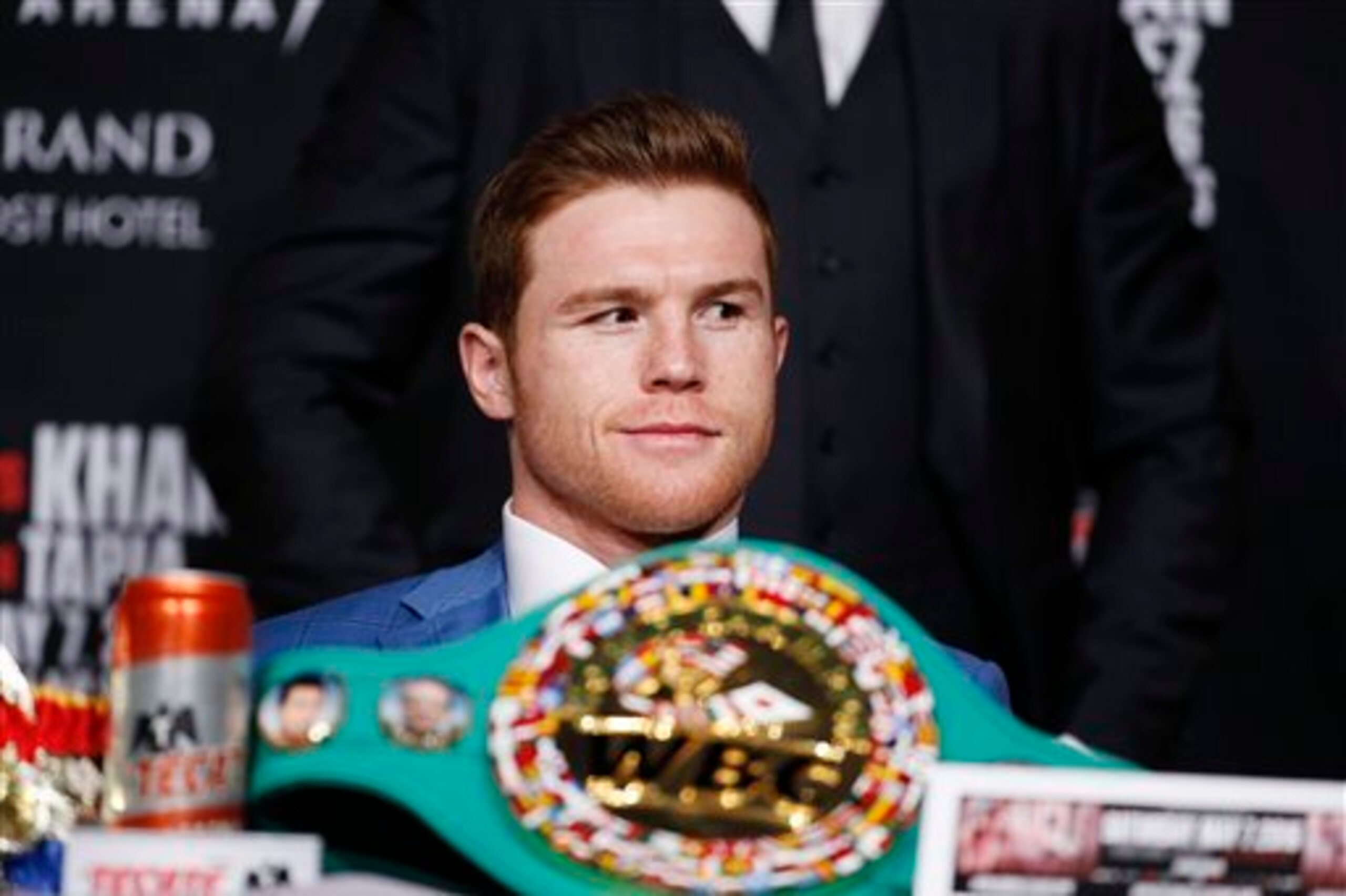 Alvarez's only career defeat came against Floyd Mayweather Jr. in 2013.