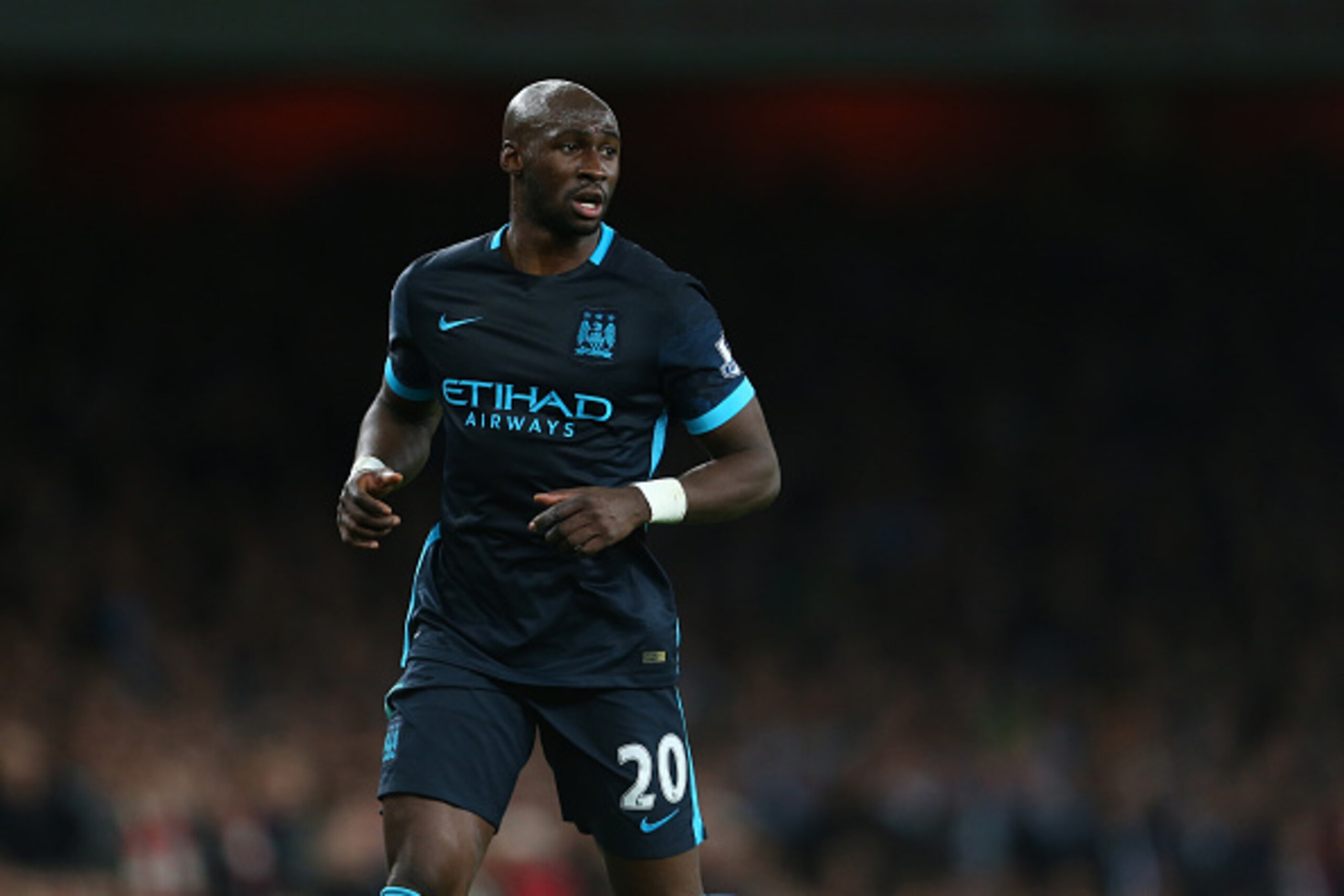 LONDON, ENGLAND - DECEMBER 21: Eliaquim Mangala of Manchester City during the Barclays Premier League match between Arsenal and Manchester City at the Emirates Stadium on December 21, 2015 in London, England. (Photo by Catherine Ivill - AMA/Getty Images LONDON, ENGLAND - DECEMBER 21: Eliaquim Mangala of Manchester City during the Barclays Premier League match between Arsenal and Manchester City at the Emirates Stadium on December 21, 2015 in London, England. (Photo by Catherine Ivill - AMA/Getty Images