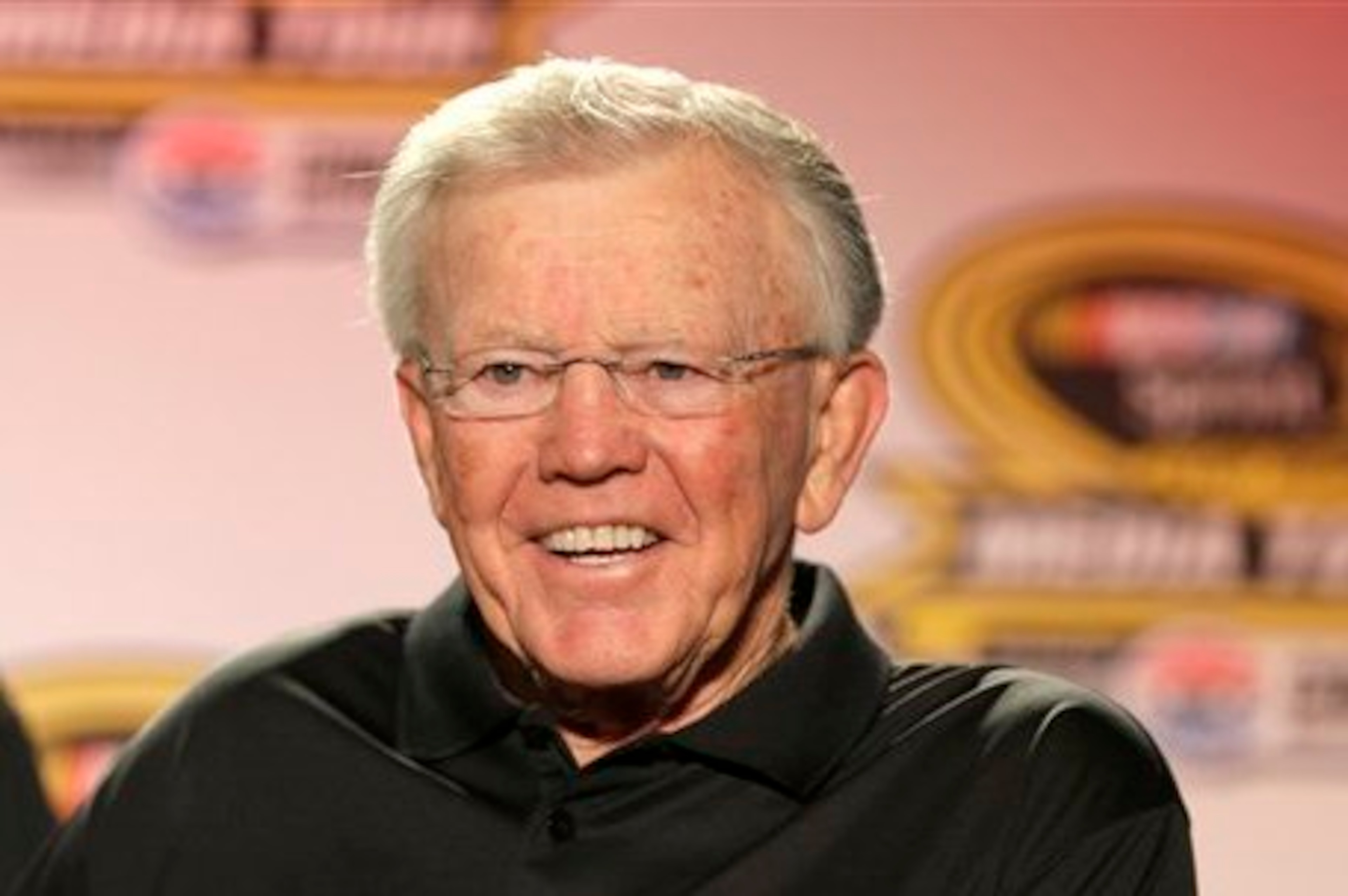 Joe Gibbs: thrilled, as usual.