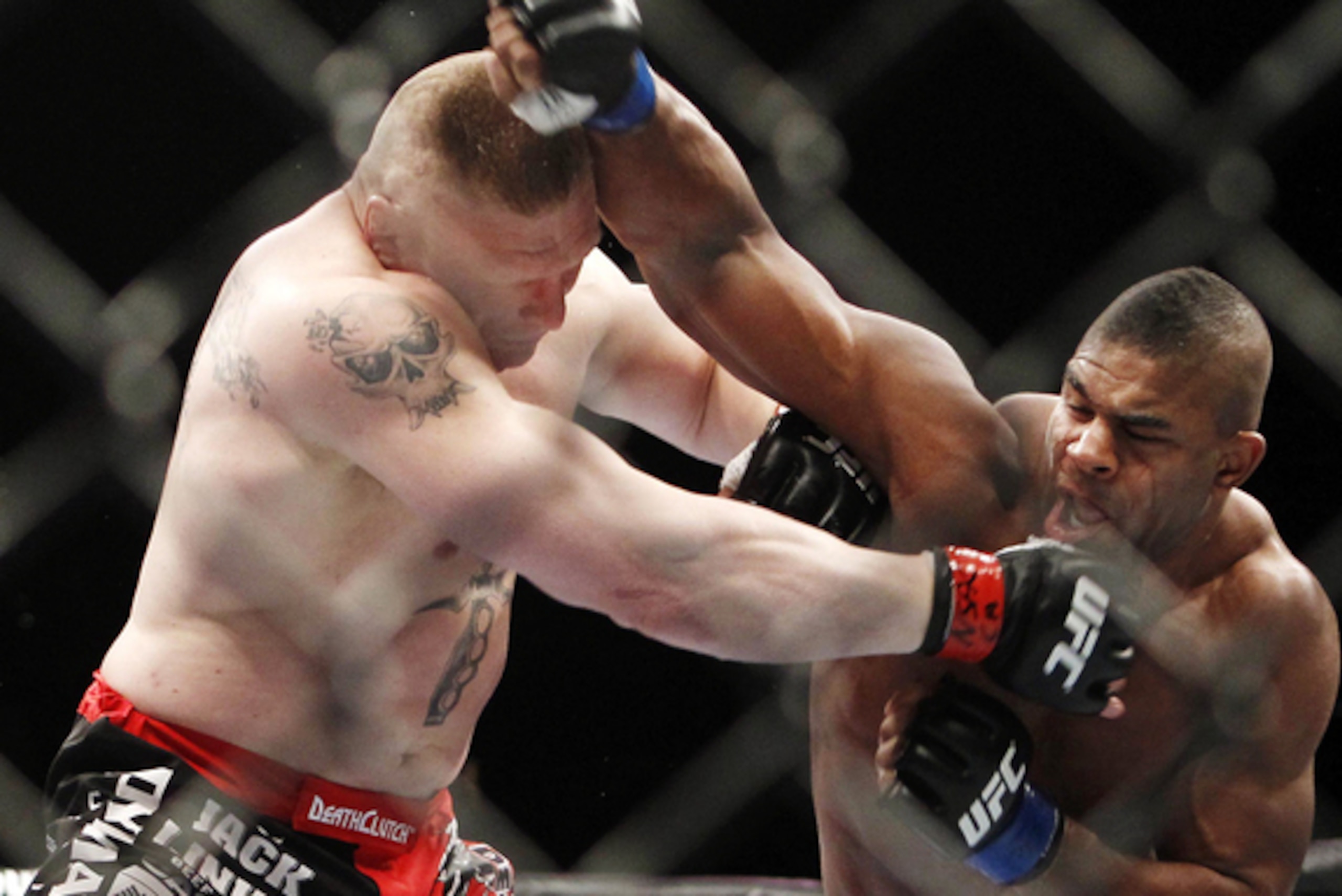 Alistair Overeem instantly became a star by knocking out Brock Lesnar in his UFC debut. Alistair Overeem instantly became a star by knocking out Brock Lesnar in his UFC debut.