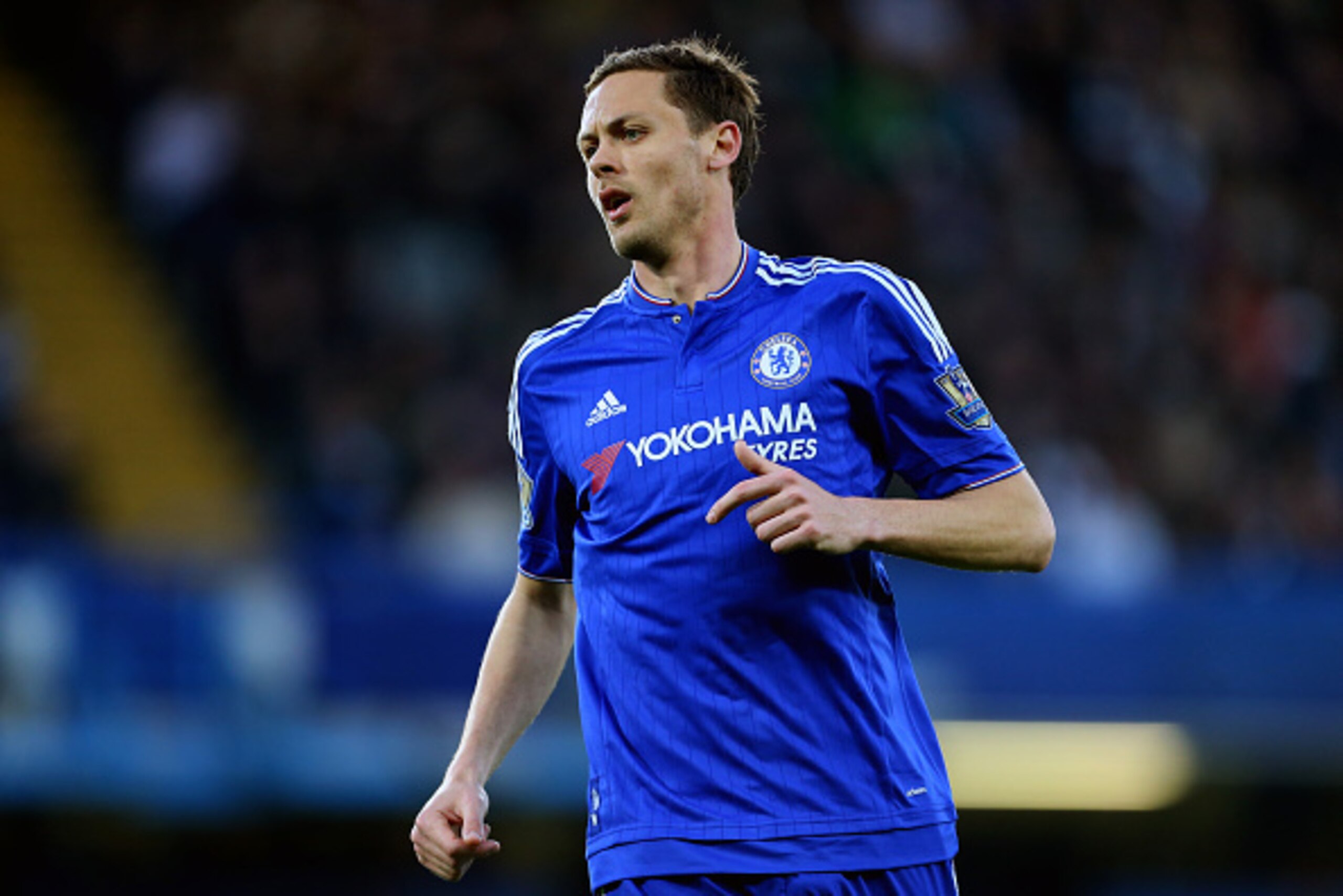 LONDON, ENGLAND - MAY 02 :  Nemanja Matic of Chelsea during the Barclays Premier League match between Chelsea and Tottenham Hotspur at Stamford Bridge on May 2, 2016 in London, England.  (Photo by Catherine Ivill - AMA/Getty Images)