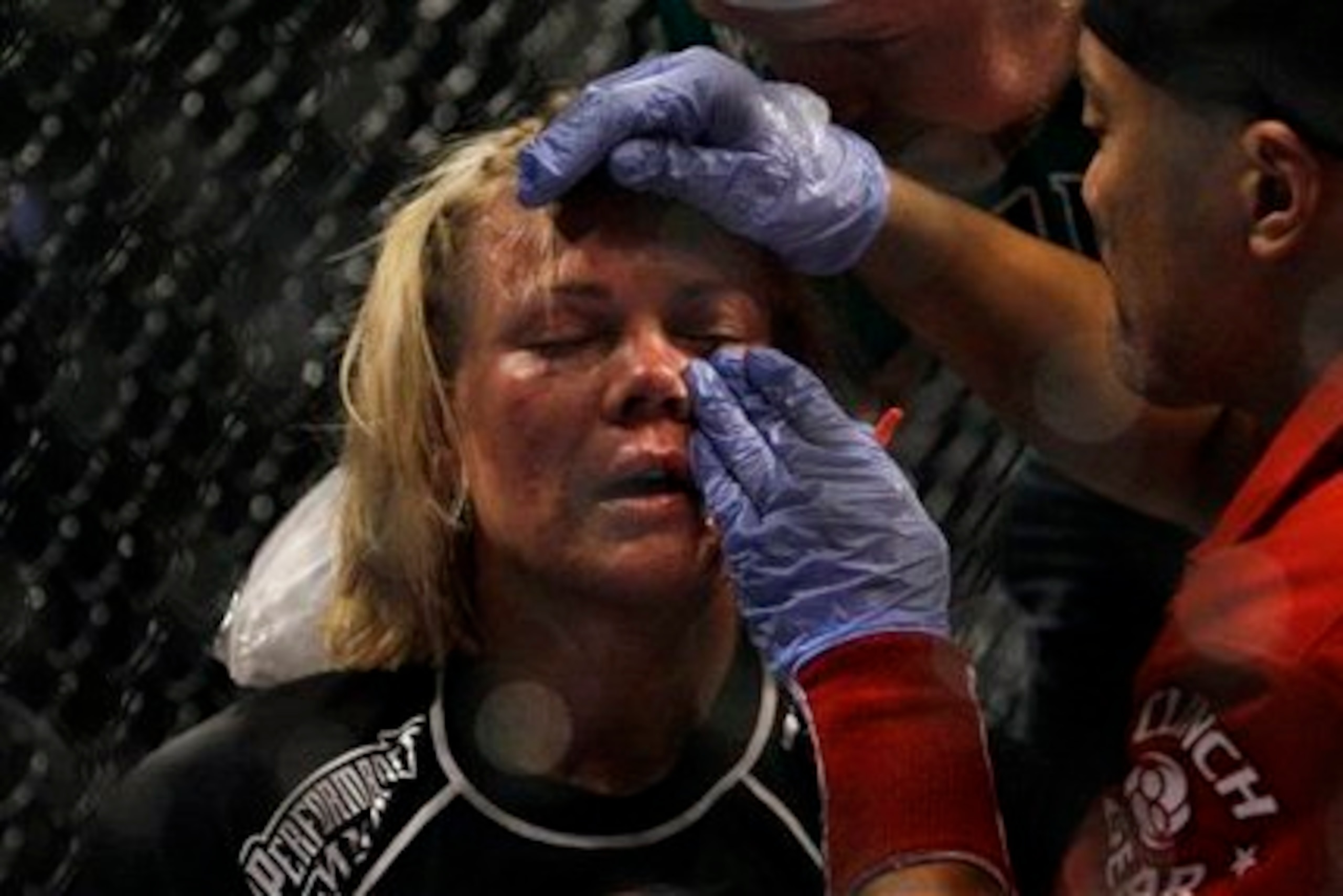 Cyborg has left nearly all of her opponents bruised and bloodied.