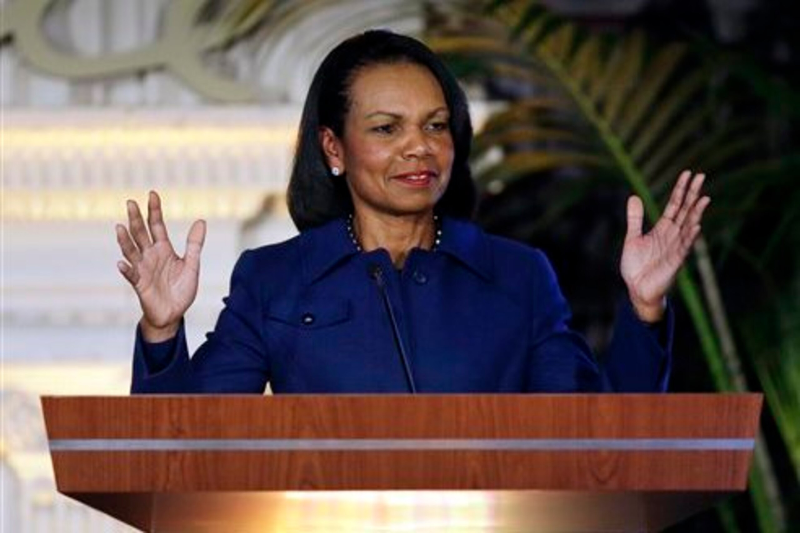 Former Secretary of State Condoleezza Rice