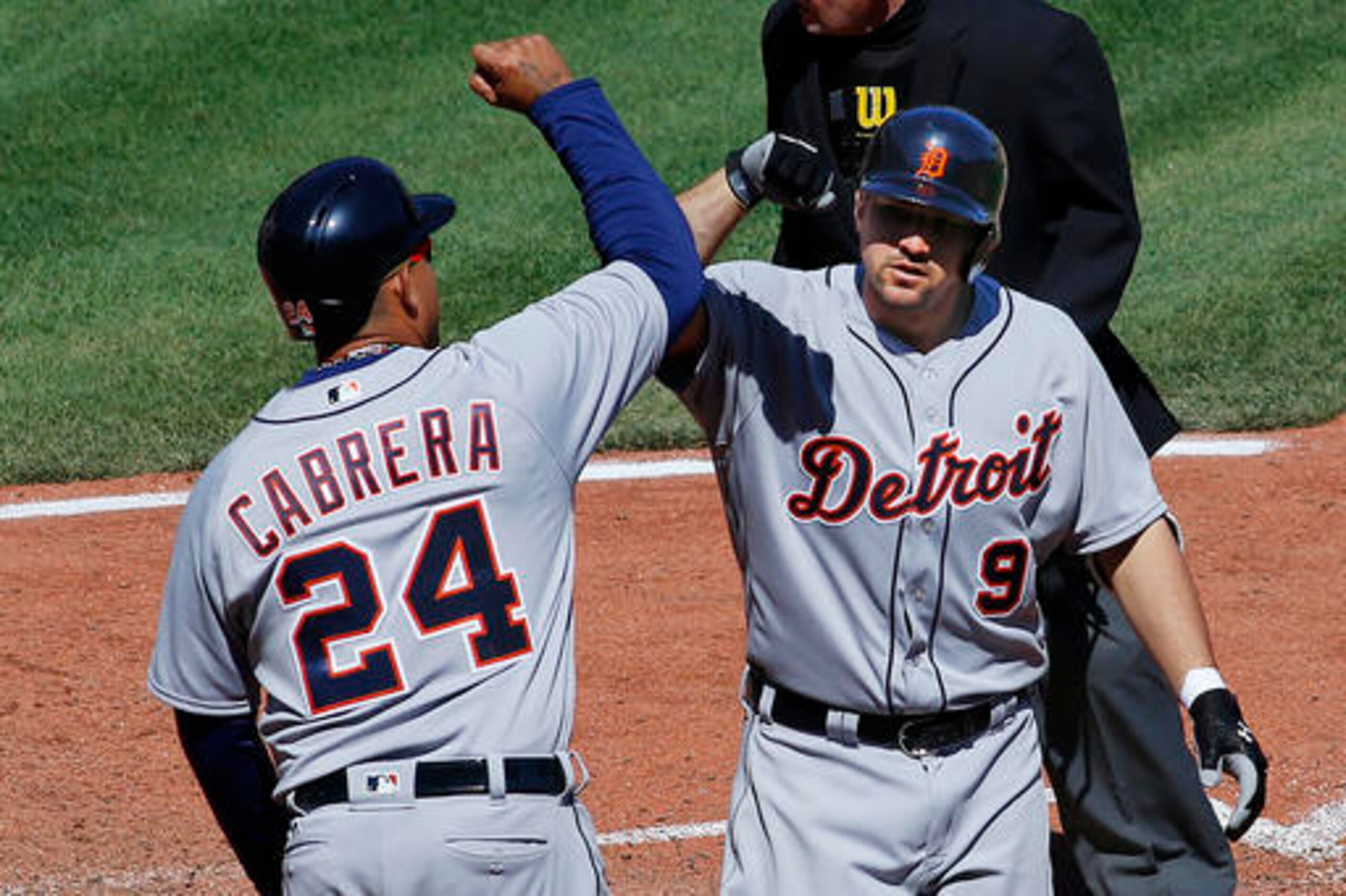 Castellanos leads all Tigers hitters, including Miguel Cabrera, in home runs and RBI.