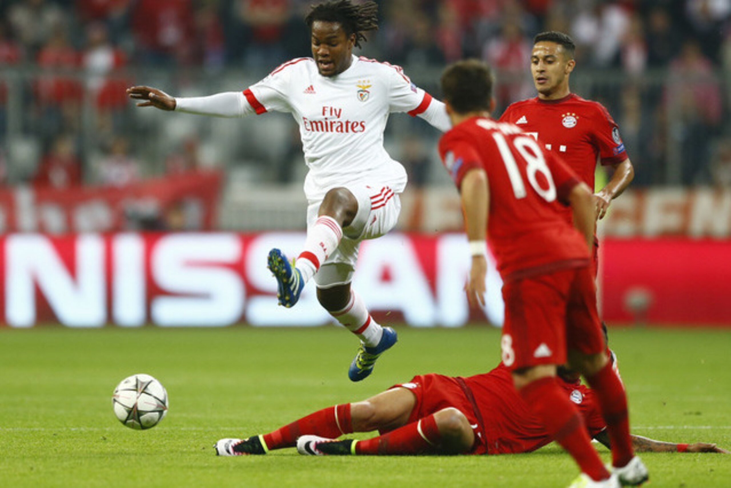The impending arrival of Renato Sanches will end Alaba's midfield dream in Munich.