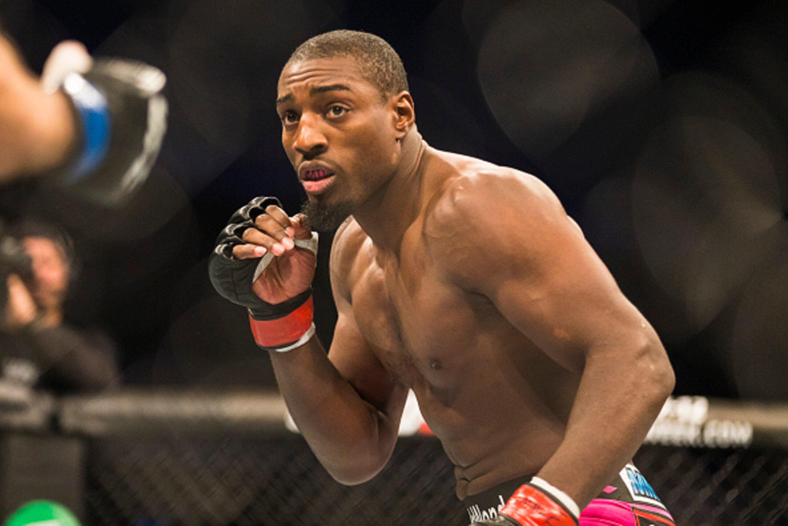 STOCKHOLM, SWEDEN - JANUARY 24: Phil Davis of the United States during the UFC Fight Night event at Tele2 Arena on January 24, 2015 in Stockholm, Sweden. (Photo by Michael Campanella/Zuffa LLC/Zuffa LLC via Getty Images)