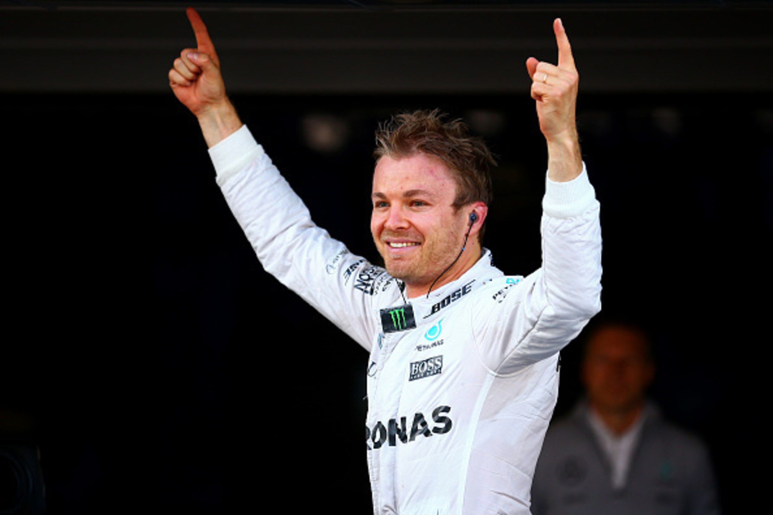 SOCHI, RUSSIA - MAY 01:  Nico Rosberg of Germany and Mercedes GP celebrates his win in parc ferme after the Formula One Grand Prix of Russia at Sochi Autodrom on May 1, 2016 in Sochi, Russia.  (Photo by Dan Istitene/Getty Images)