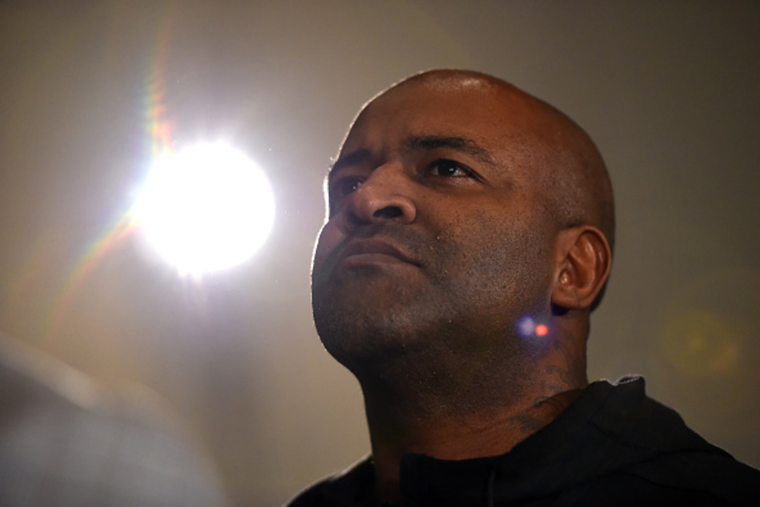 ORLANDO, FL - DECEMBER 18:  Rafael 'Mestre' Cordeiro waits backstage during the UFC weigh-in inside the Orange County Convention Center on December 18, 2015 in Orlando, Florida.  (Photo by Jeff Bottari/Zuffa LLC/Zuffa LLC via Getty Images)