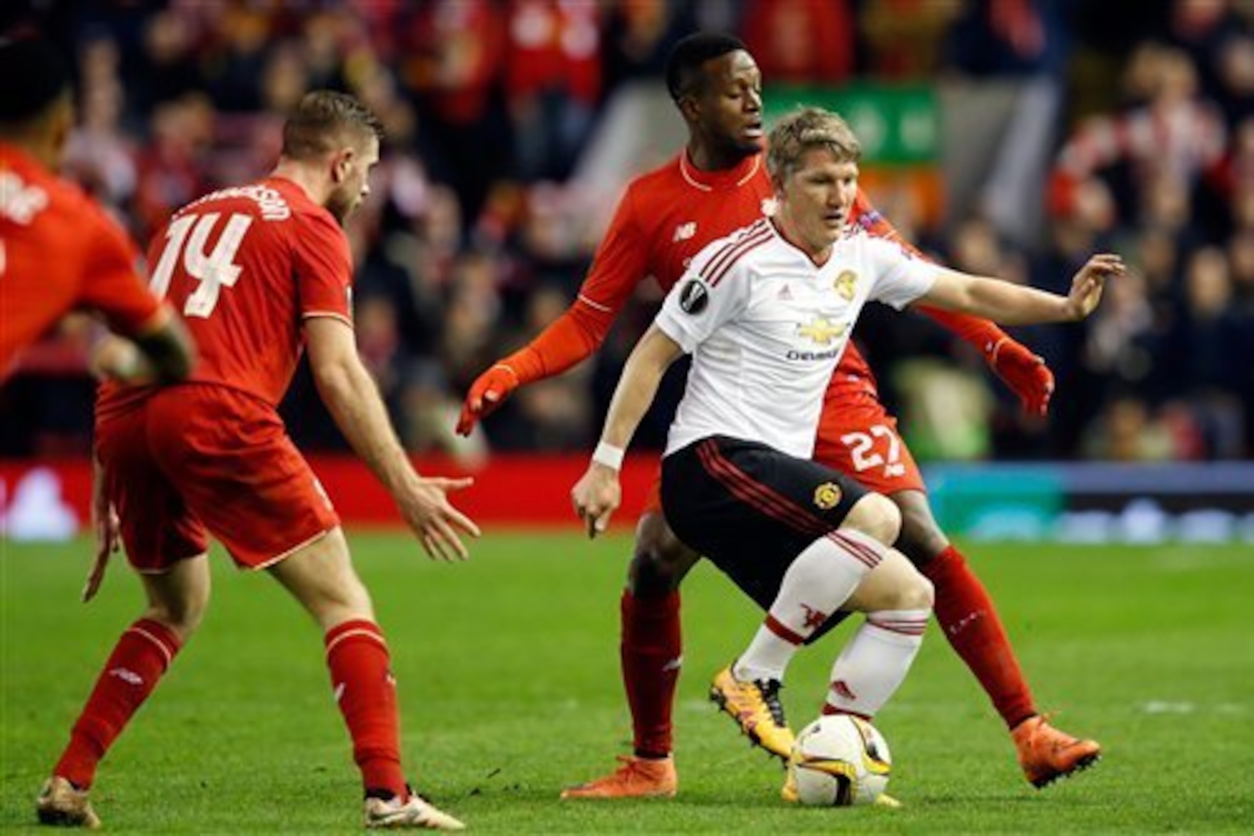 Xhaka has also been compared to Schweinsteiger.