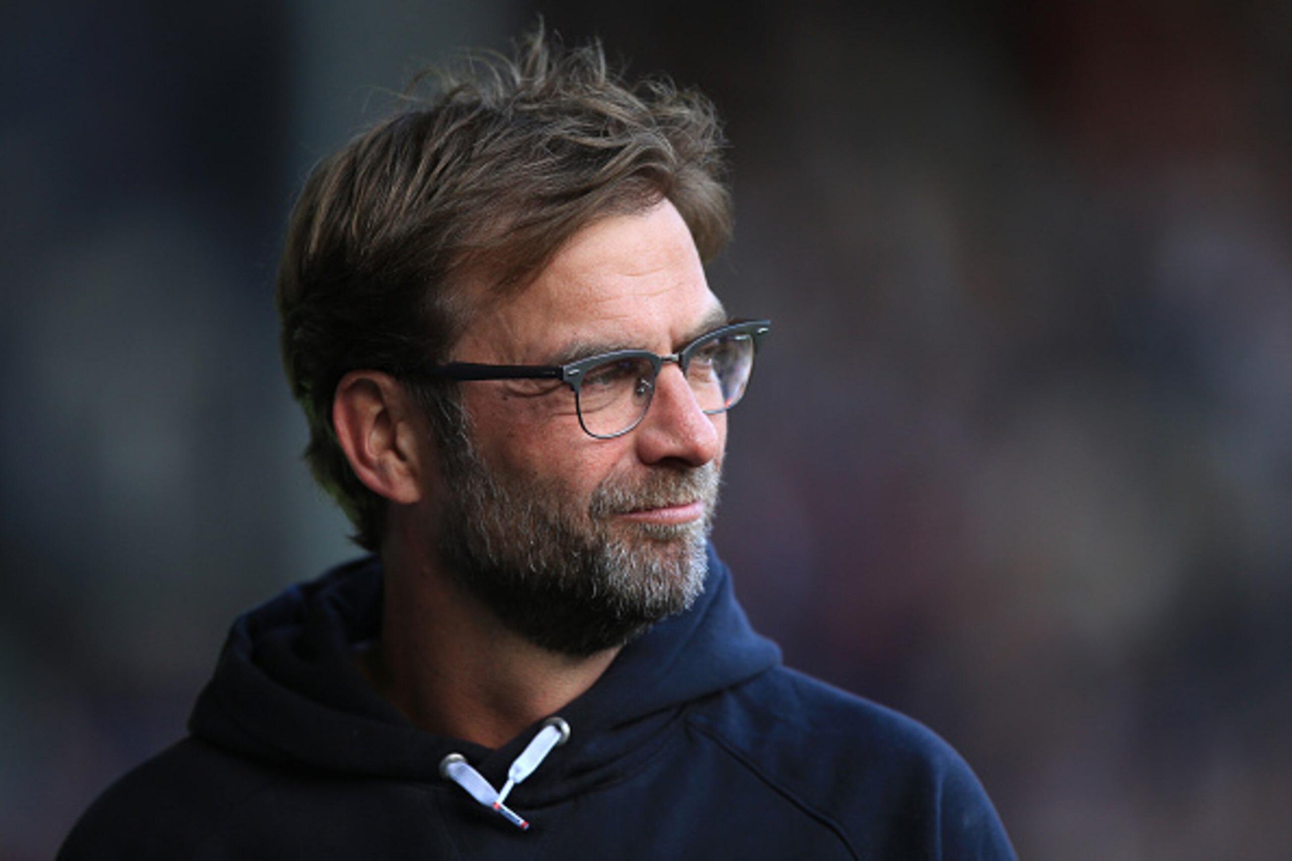 WEST BROMWICH, ENGLAND - MAY 15:  Jurgen Klopp, manager of Liverpool looks on during the Barclays Premier League match between West Bromwich Albion and Liverpool at The Hawthorns on May 15, 2016 in West Bromwich, England.  (Photo by Ben Hoskins/Getty Imag