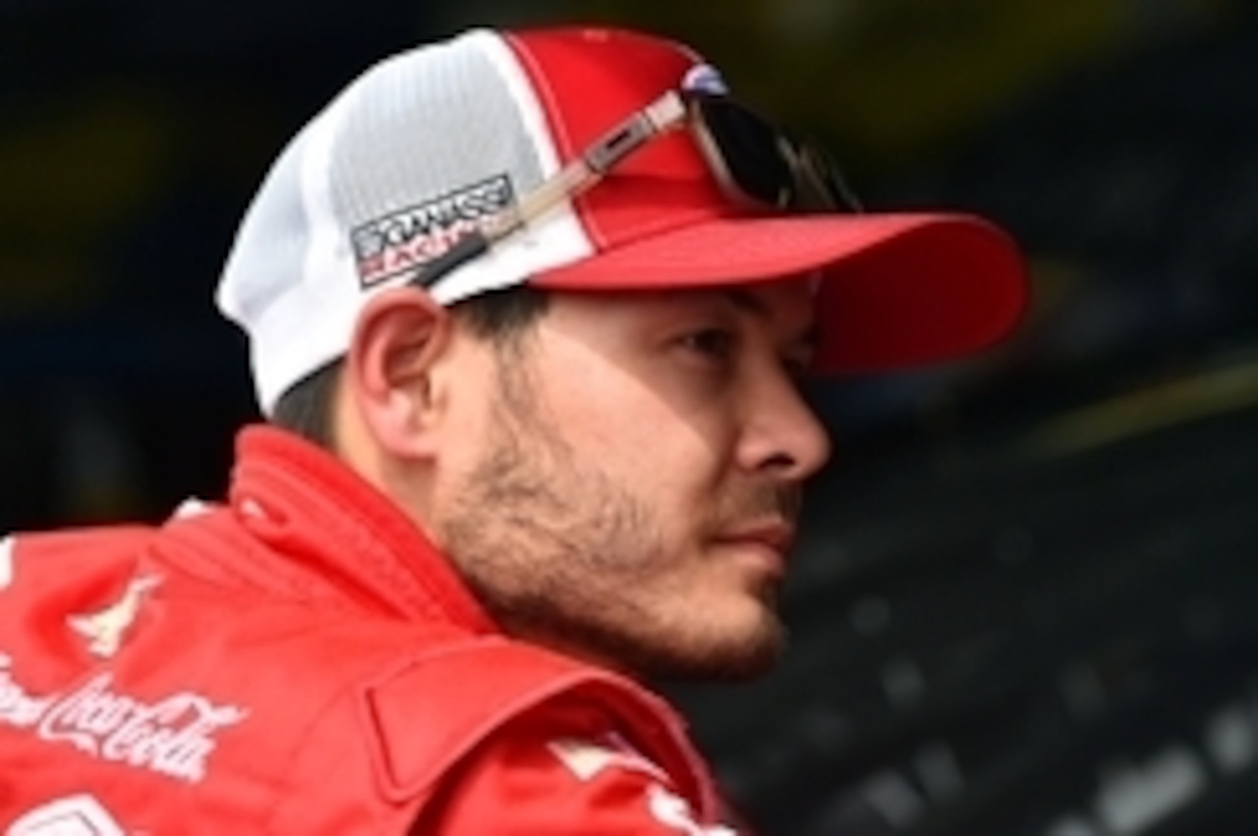 Apr 29, 2016; Talladega, AL, USA; NASCAR Sprint Cup Series driver Kyle Larson during practice for the GEICO 500 at Talladega Superspeedway. Mandatory Credit: Jasen Vinlove-USA TODAY Sports