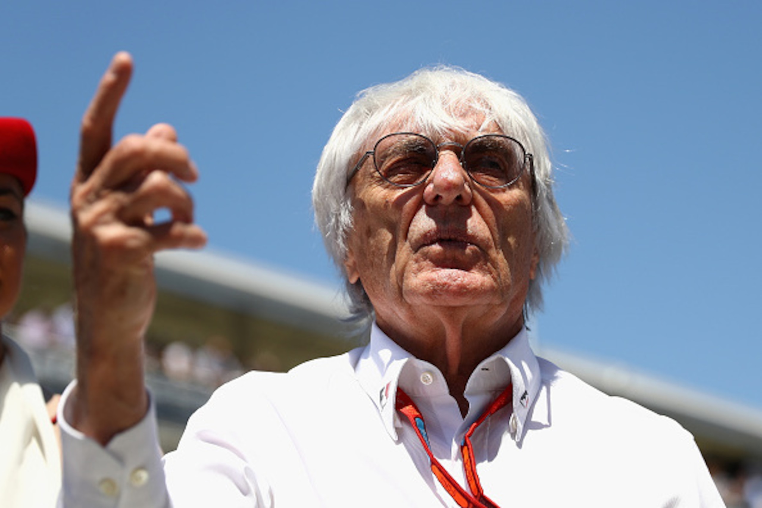 MONTMELO, SPAIN - MAY 15: F1 supremo Bernie Ecclestone on the grid during the Spanish Formula One Grand Prix at Circuit de Catalunya on May 15, 2016 in Montmelo, Spain.  (Photo by Clive Mason/Getty Images)