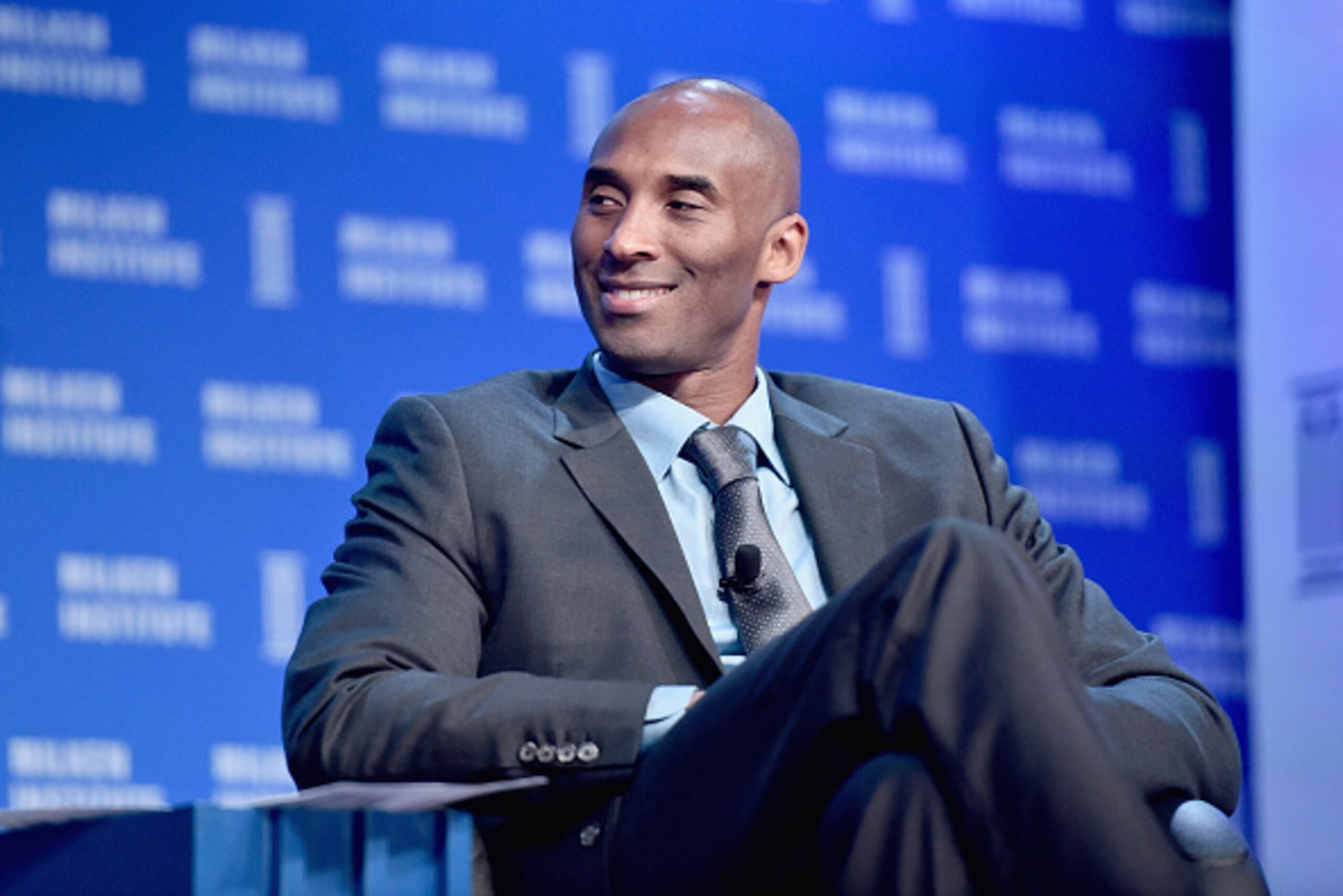 BEVERLY HILLS, CA - MAY 03: Retired NBA Champion, CEO, Kobe Inc., Kobe Bryant speaks onstage during 2016 Milken Institute Global Conference at The Beverly Hilton on May 03, 2016 in Beverly Hills, California. (Photo by Alberto E. Rodriguez/Getty Images) BEVERLY HILLS, CA - MAY 03: Retired NBA Champion, CEO, Kobe Inc., Kobe Bryant speaks onstage during 2016 Milken Institute Global Conference at The Beverly Hilton on May 03, 2016 in Beverly Hills, California. (Photo by Alberto E. Rodriguez/Getty Images)