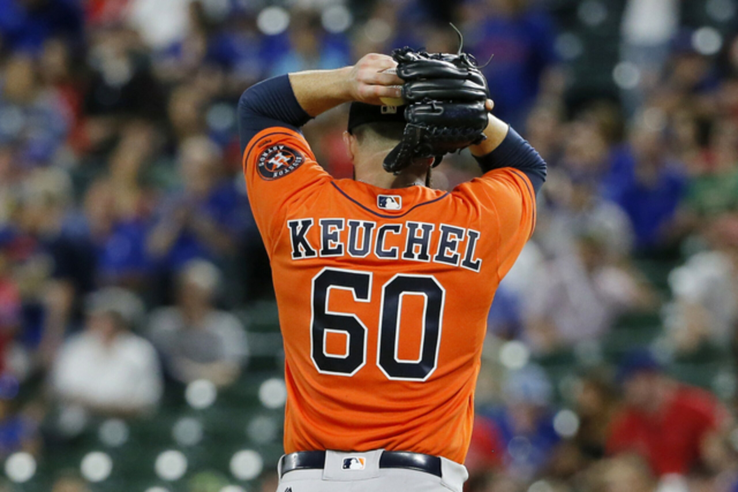 Keuchel's ground-ball rate is down in 2016, and opposing hitters are teeing off with runners in scoring position.