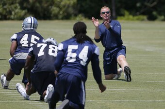 Jason Garrett didn't like what he saw at Cowboys OTAs.