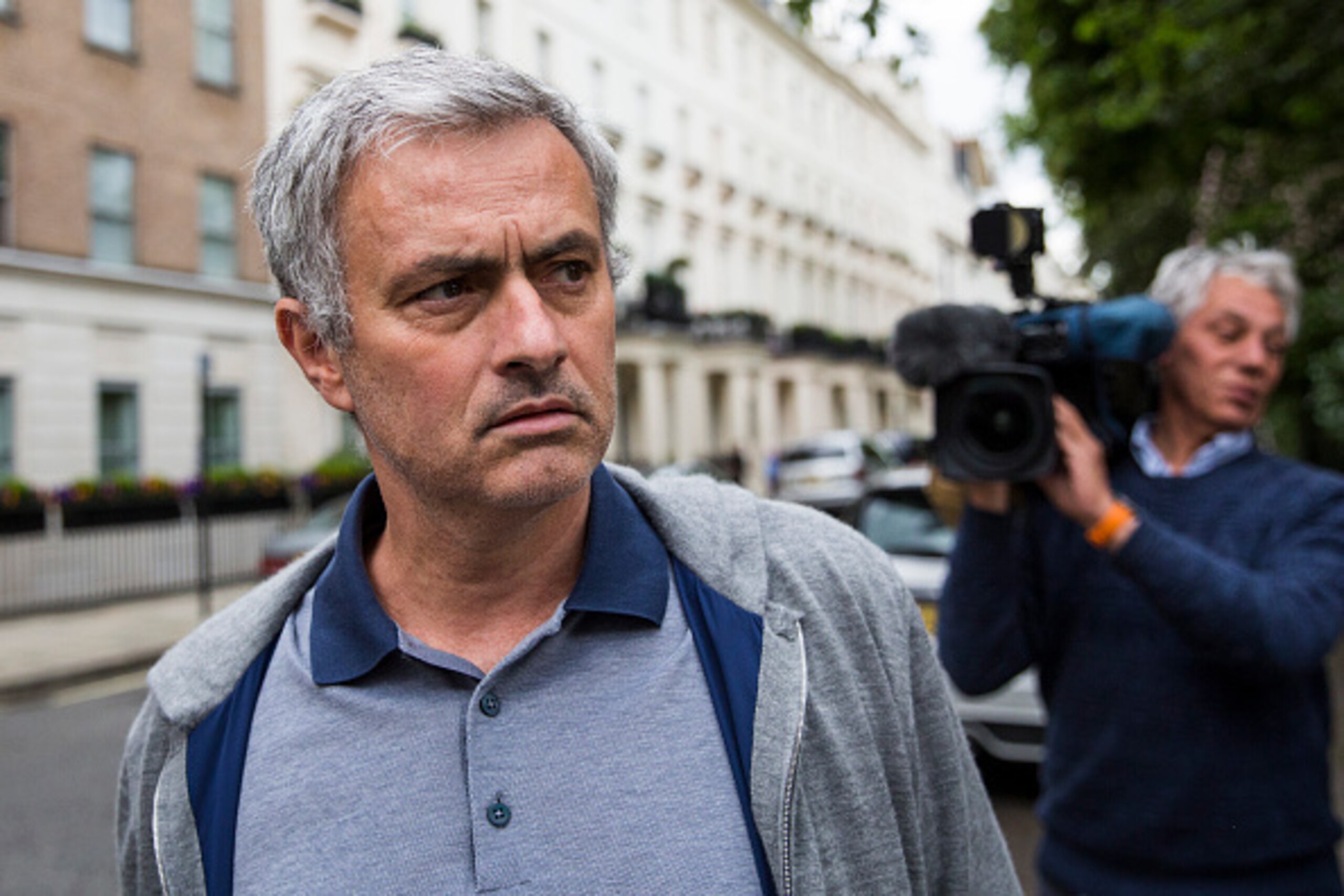 LONDON, ENGLAND - MAY 22:  Jose Mourinho leaves his home on May 22, 2016 in London, England. Mourinho is rumoured to be in line to replace Louis van Gaal as manager of Manchester United. (Photo by Jack Taylor/Getty Images)