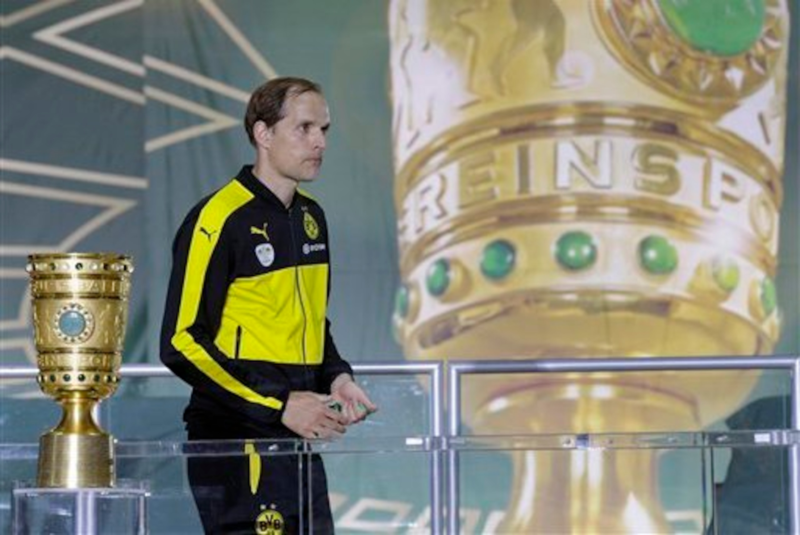 Tuchel had to make the bitter walk past the DFB-Pokal at the weekend.