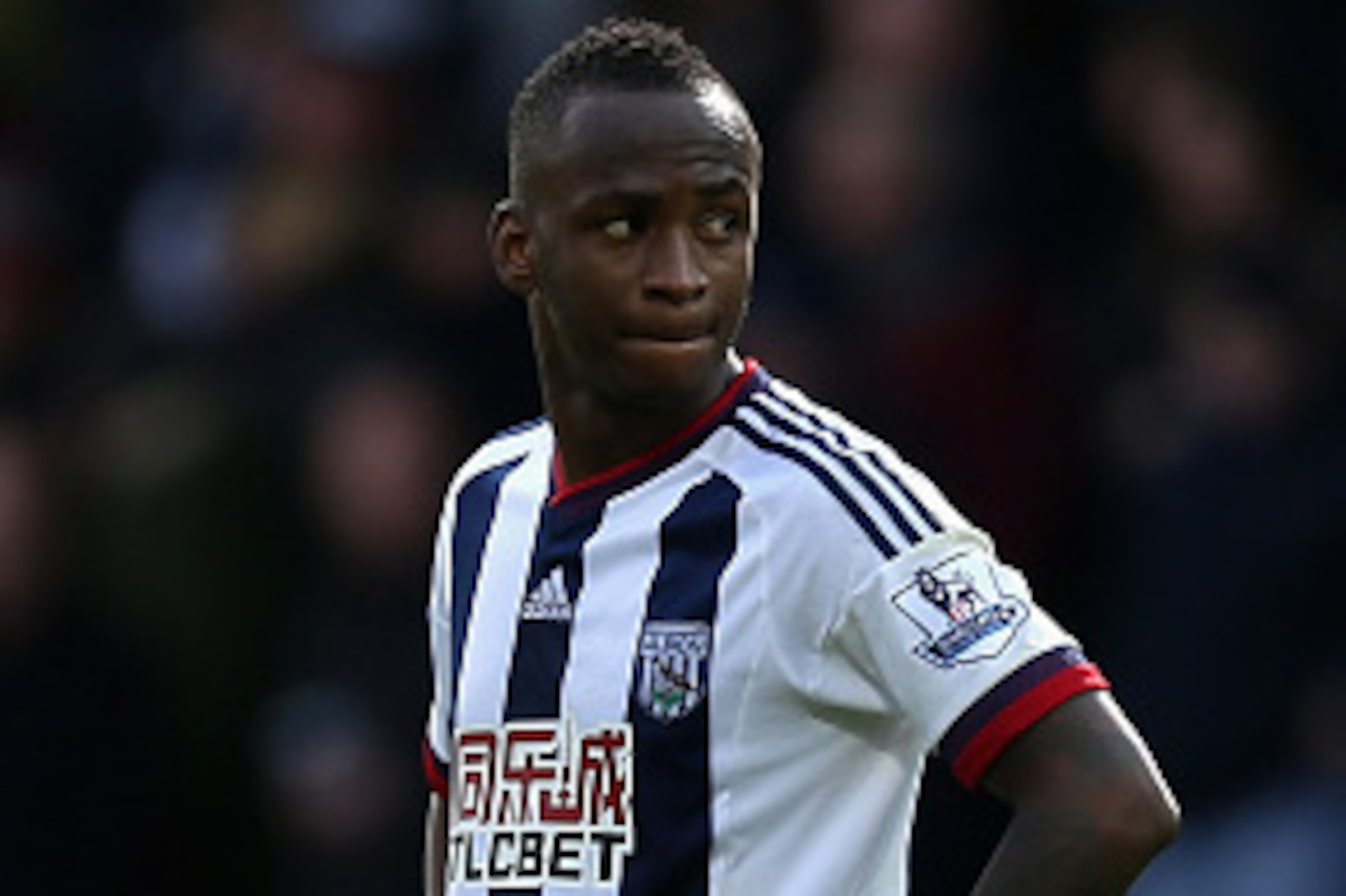 WEST BROMWICH, ENGLAND - APRIL 16:  Saido Berahino of West Bromwich Albion looks on following his sides defeat during the Barclays Premier League match between West Bromwich Albion and Watford at The Hawthorns on April 16, 2016 in West Bromwich, England.