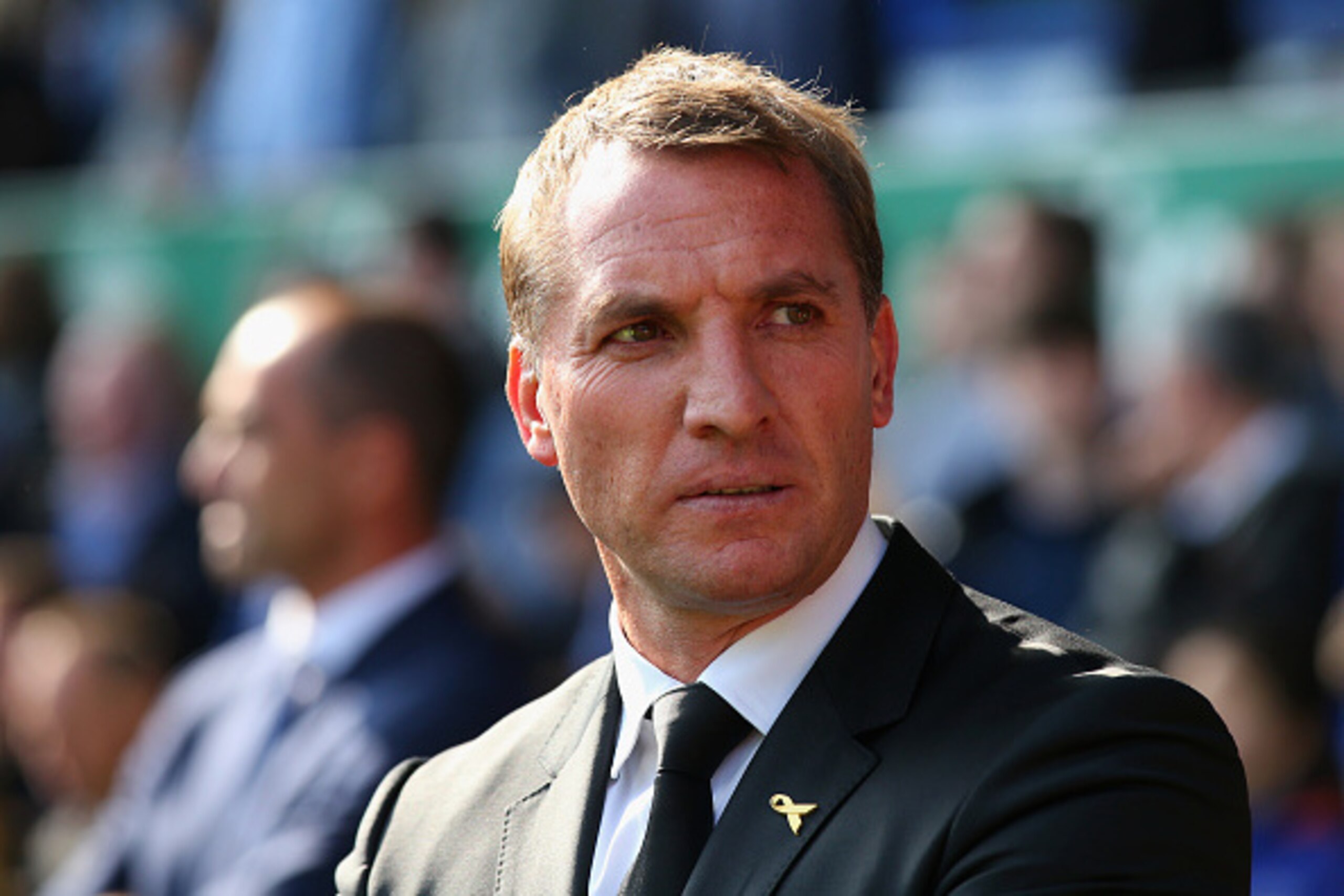 LIVERPOOL, ENGLAND - OCTOBER 04:  Brendan Rodgers manager of Liverpool looks on during the Barclays Premier League match between Everton and Liverpool at Goodison Park on October 4, 2015 in Liverpool, England.  (Photo by Alex Livesey/Getty Images)