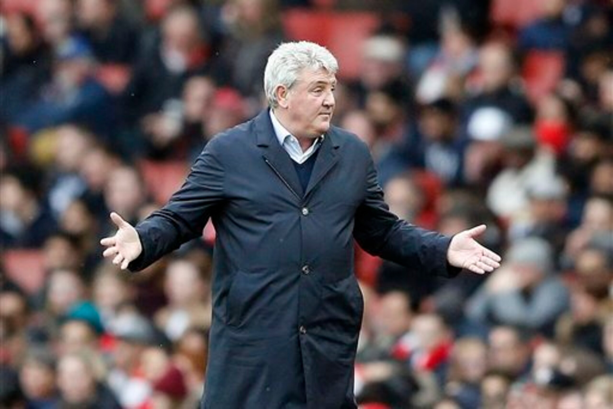 Bruce remains uncertain about his future beyond Wembley.
