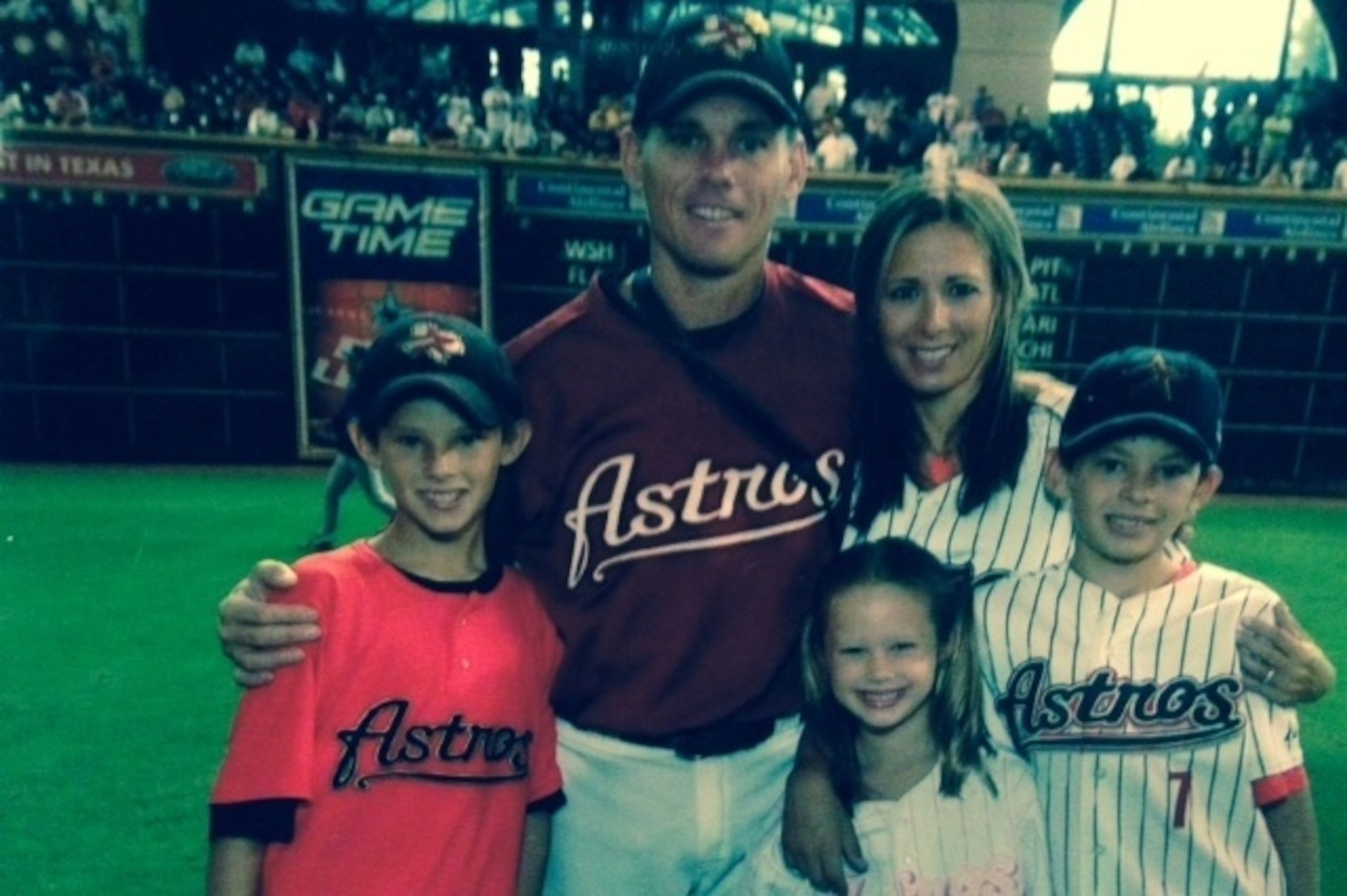 Craig Biggio and family.