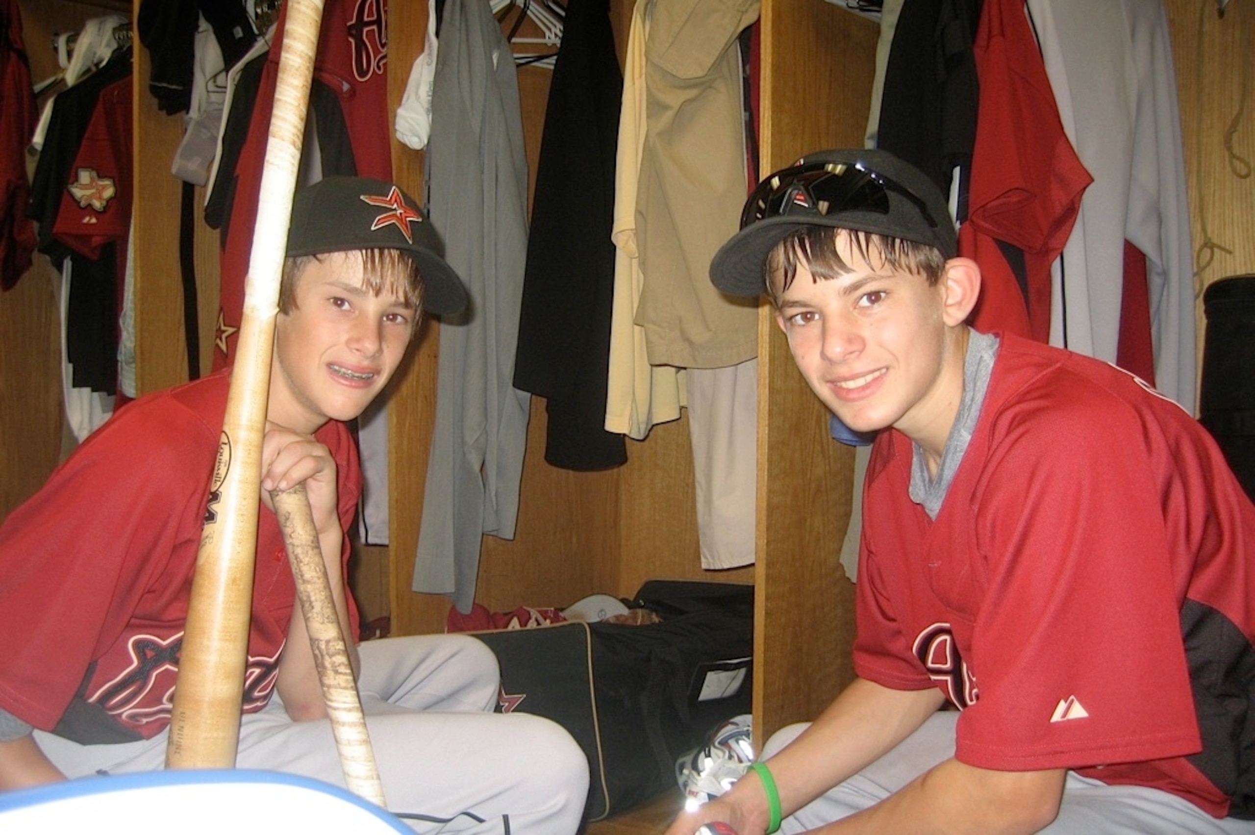 Cavan (left) and Conor.