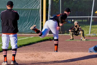 Jason Groome before his May 16th start at Campbell Field in Camden, New Jersey.
