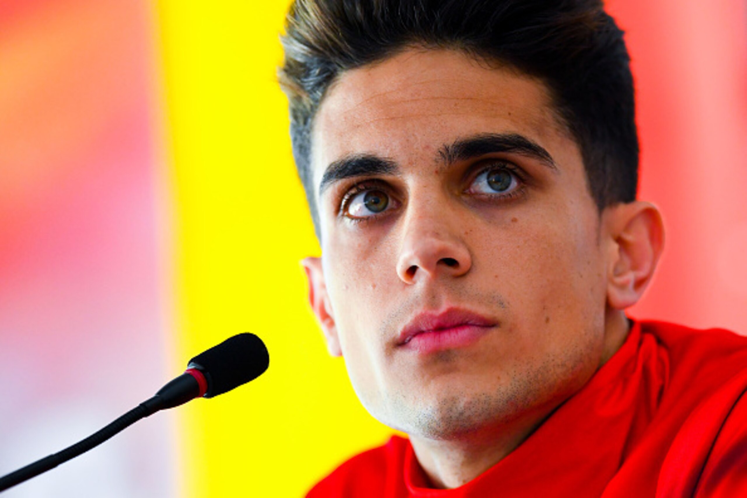SCHRUNS, AUSTRIA - MAY 28:  Marc Bartra of Spain faces the media during a press conference before a training session on May 28, 2016 in Schruns, Austria.  (Photo by David Ramos/Getty Images)