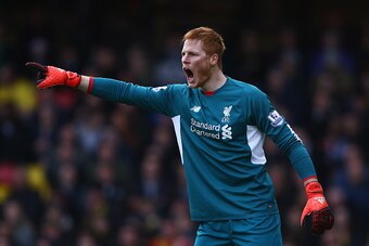 WATFORD, ENGLAND - DECEMBER 20:  Adam Bogdan of Liverpool shouts during the Barclays Premier League match between Watford and Liverpool at Vicarage Road on December 20, 2015 in Watford, England.  (Photo by Ian Walton/Getty Images)