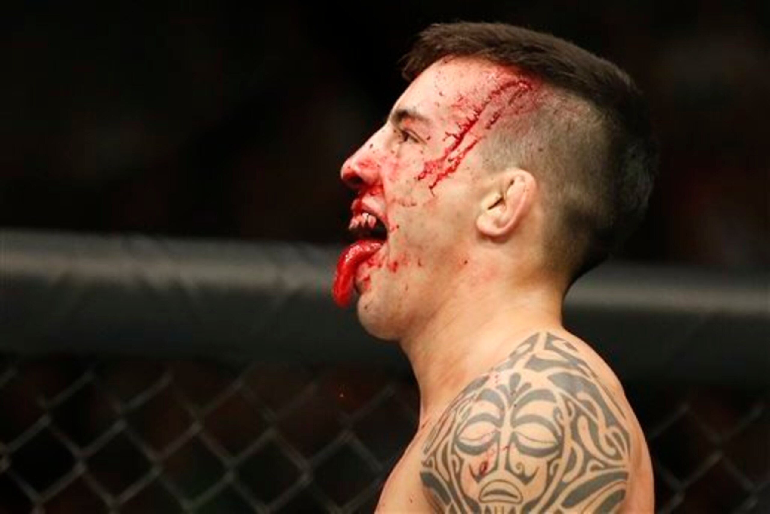 Thomas Almeida became a fan favorite due to his bloody, exciting scraps. Thomas Almeida became a fan favorite due to his bloody, exciting scraps.