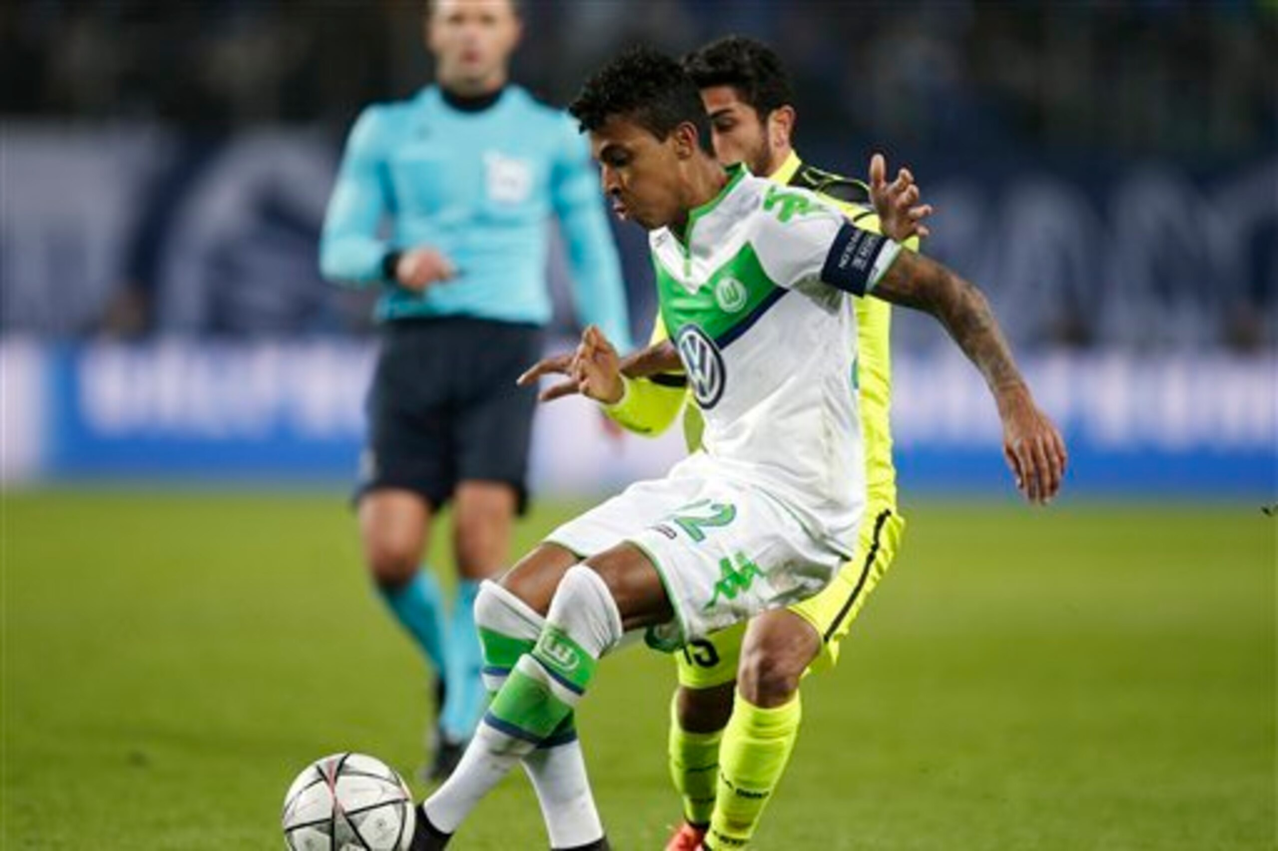 Luiz Gustavo is vital to Brazil's midfield balance.